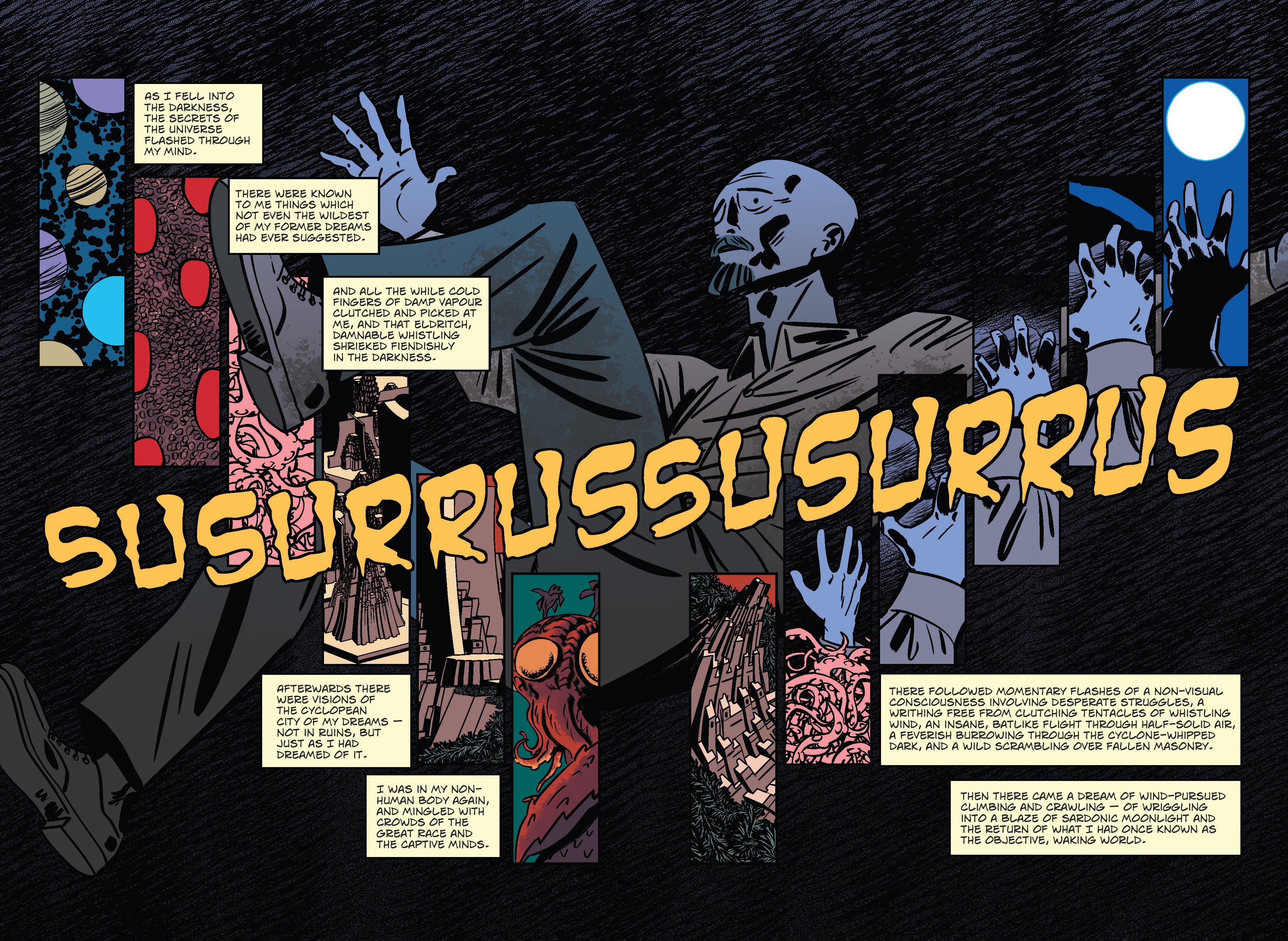 Read online H.P. Lovecraft The Shadow Out of Time comic -  Issue # TPB - 92