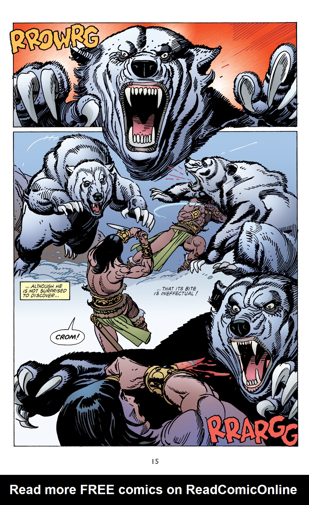 Read online The Chronicles of Conan comic -  Issue # TPB 17 (Part 1) - 15