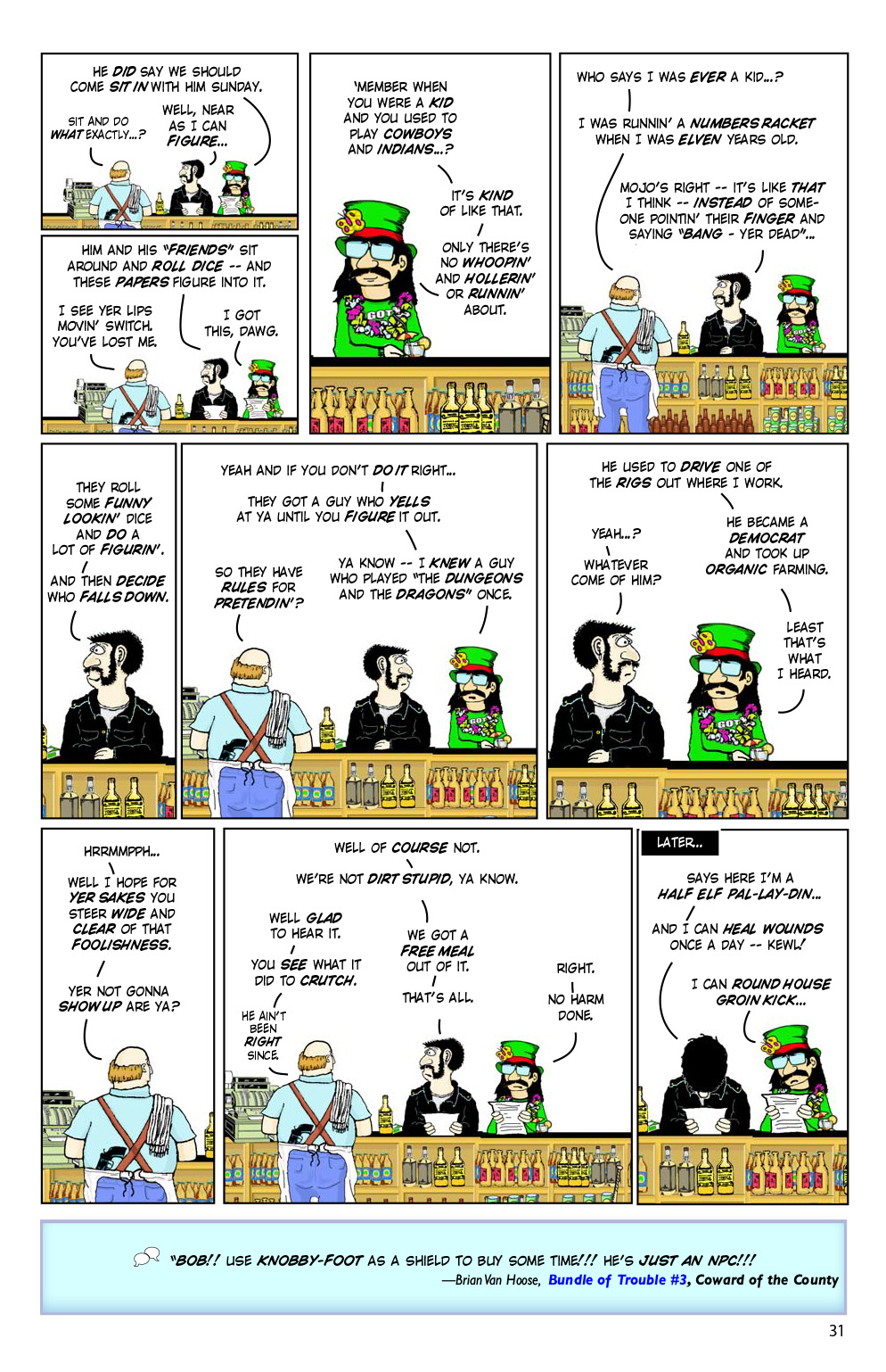 Read online Knights of the Dinner Table comic -  Issue #195 - 33