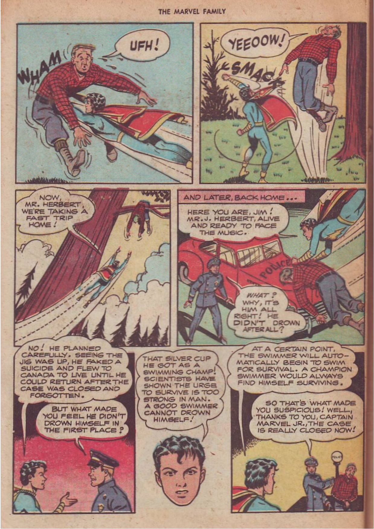 Read online The Marvel Family comic -  Issue #22 - 32