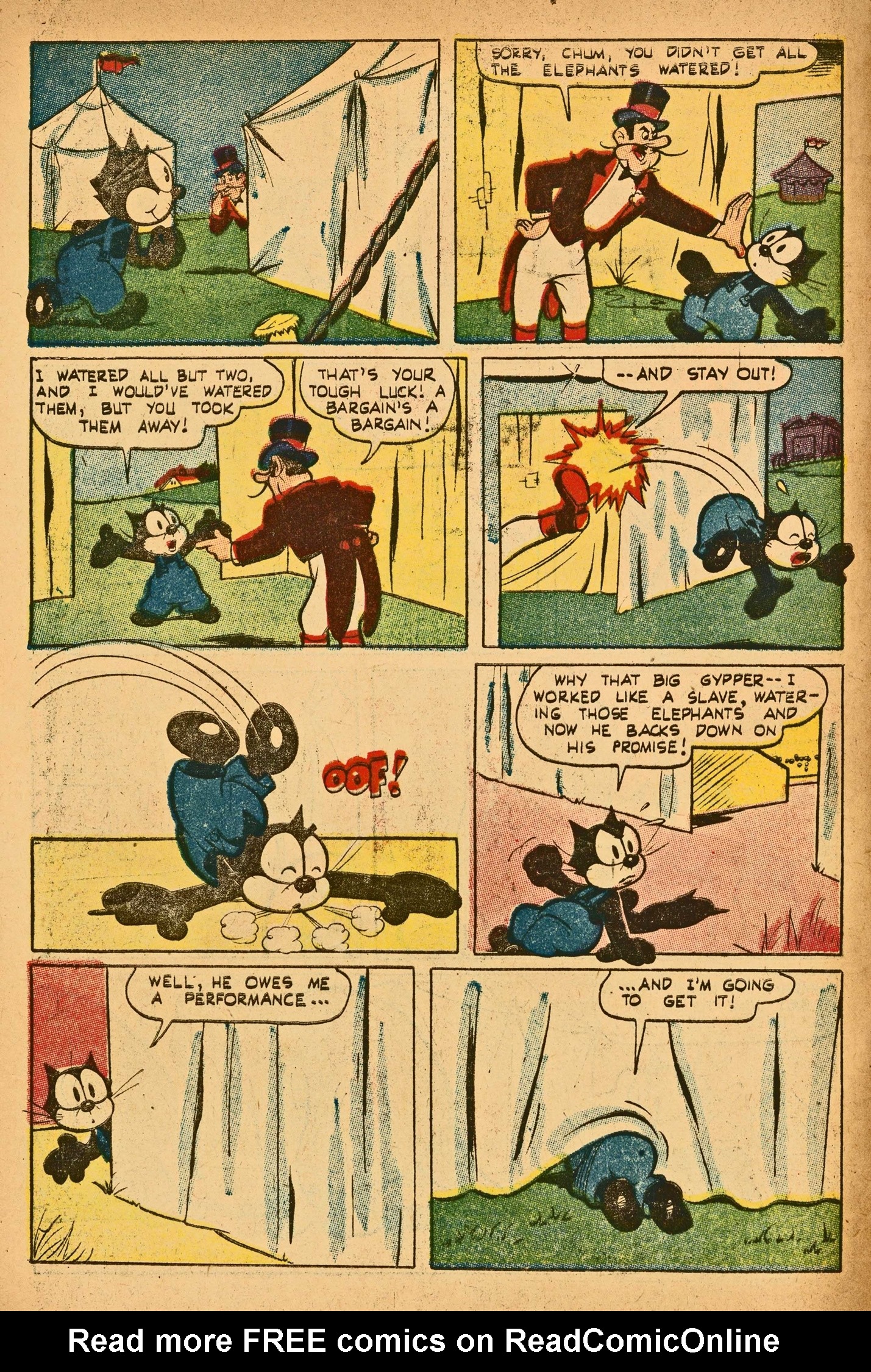 Read online Felix the Cat (1951) comic -  Issue #35 - 6