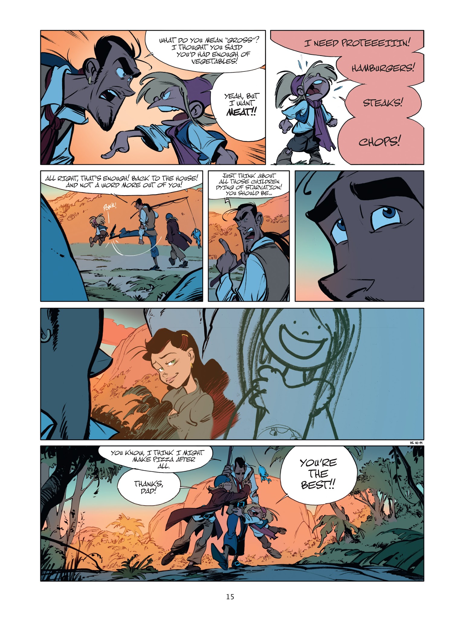 Read online The Campbells comic -  Issue #2 - 17