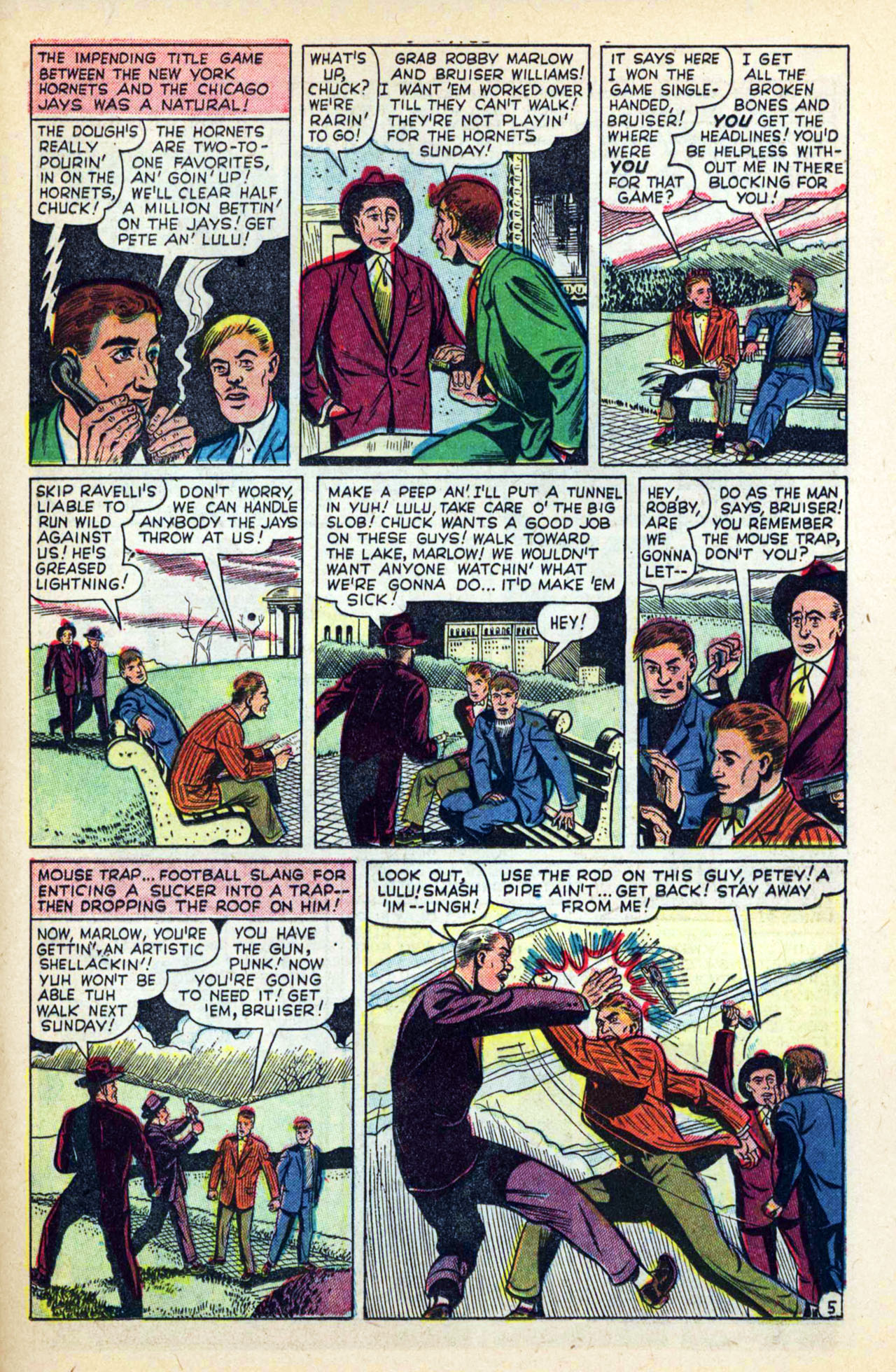 Read online Justice (1947) comic -  Issue #14 - 36