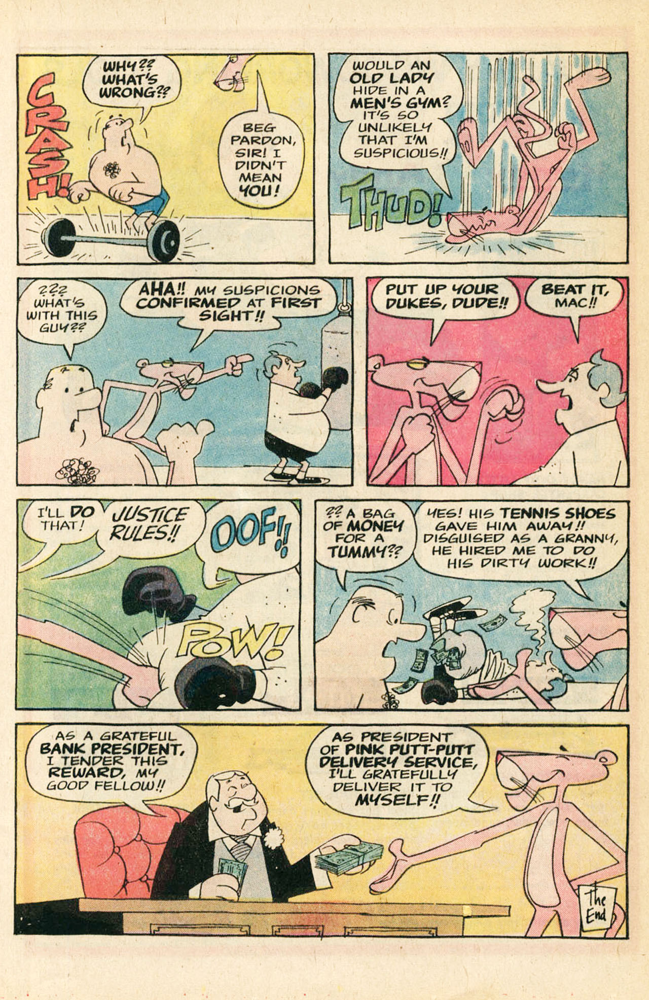 Read online The Pink Panther (1971) comic -  Issue #45 - 17