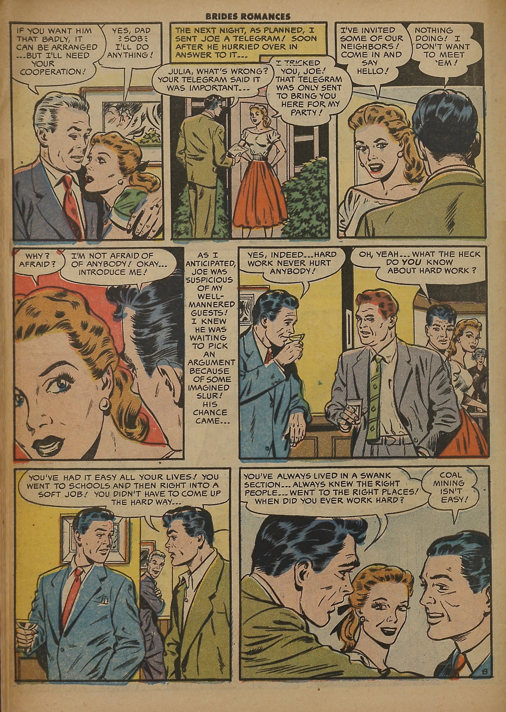 Read online Brides Romances comic -  Issue #1 - 10