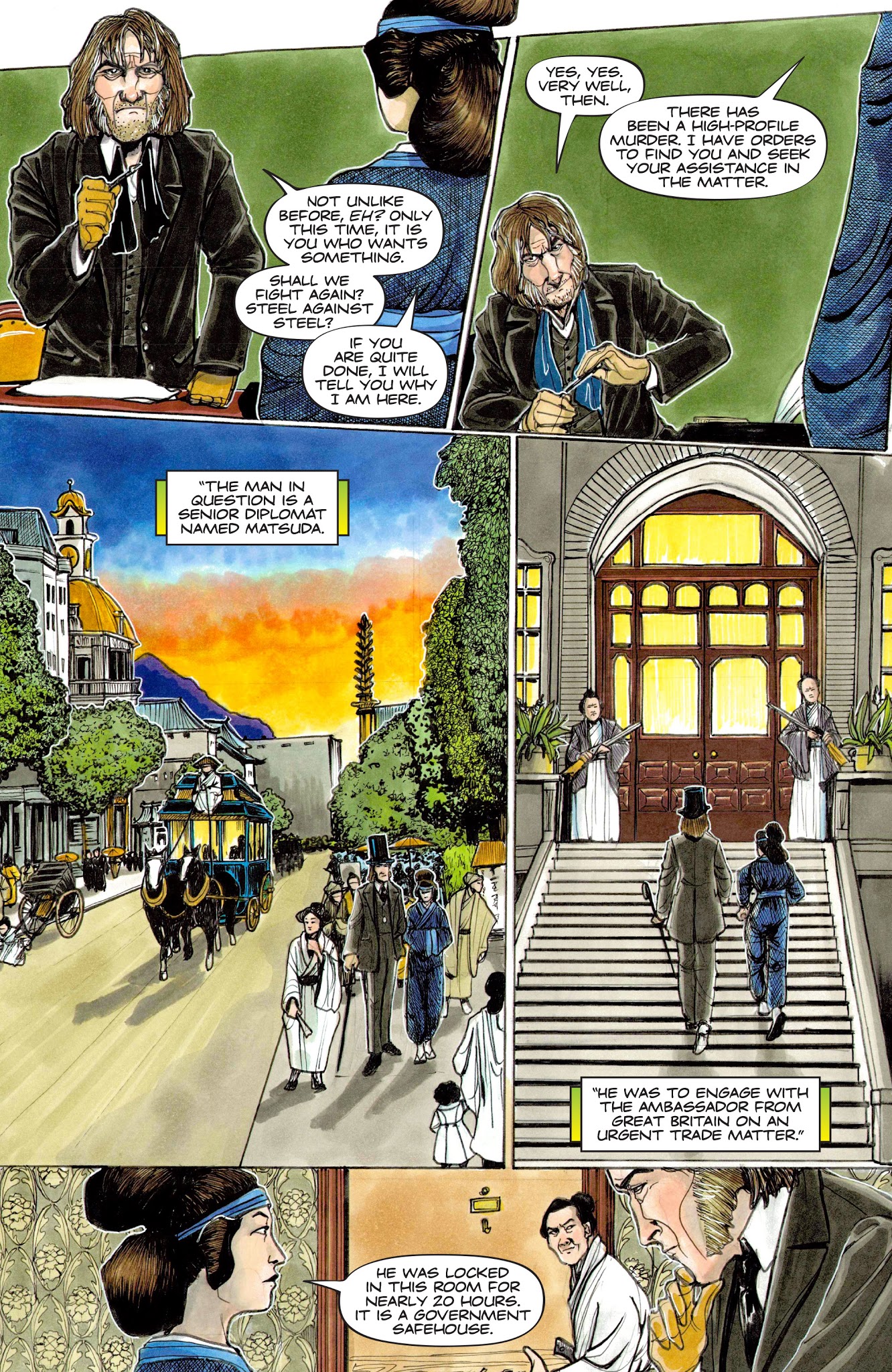 Read online Moriarty: The Jade Serpent comic -  Issue # Full - 9