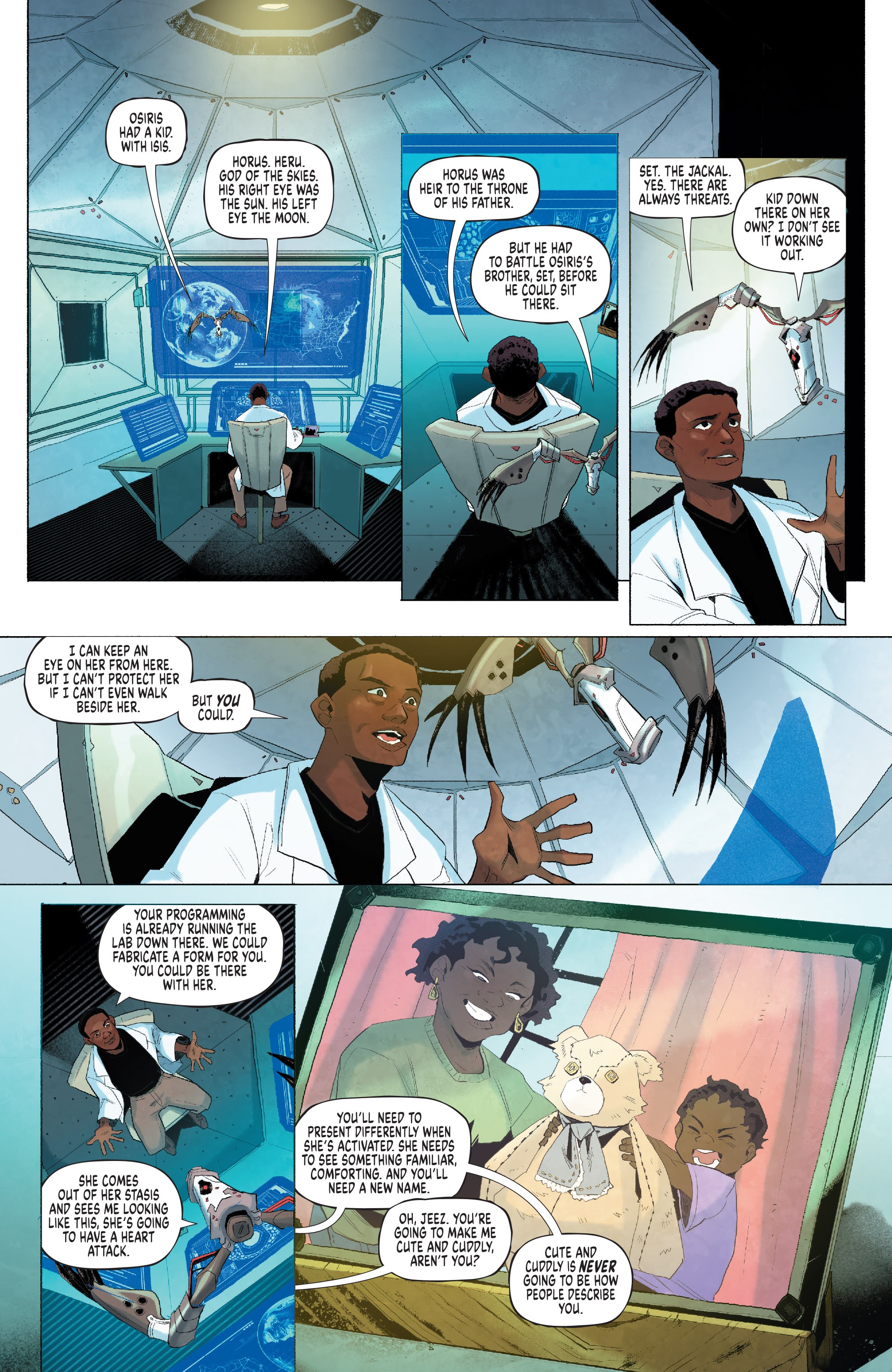 Read online Eve comic -  Issue #2 - 7