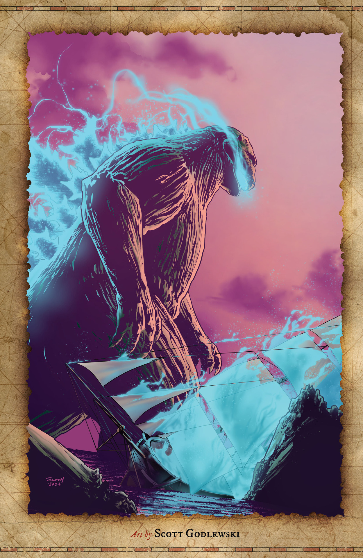 Read online Godzilla: Here There Be Dragons comic -  Issue #5 - 25