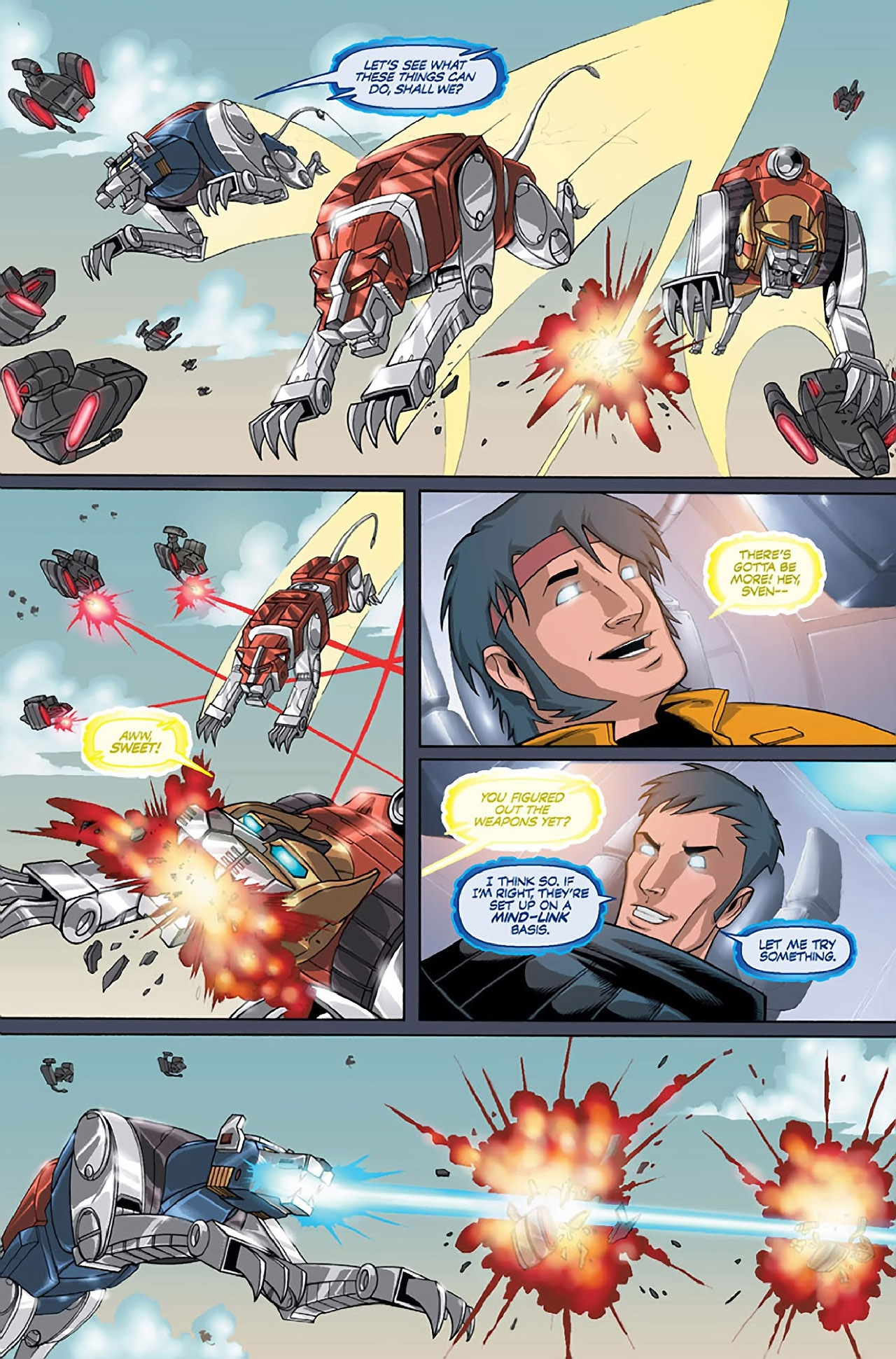 Read online Voltron: Defender of the Universe (Existed) comic -  Issue #3 - 13