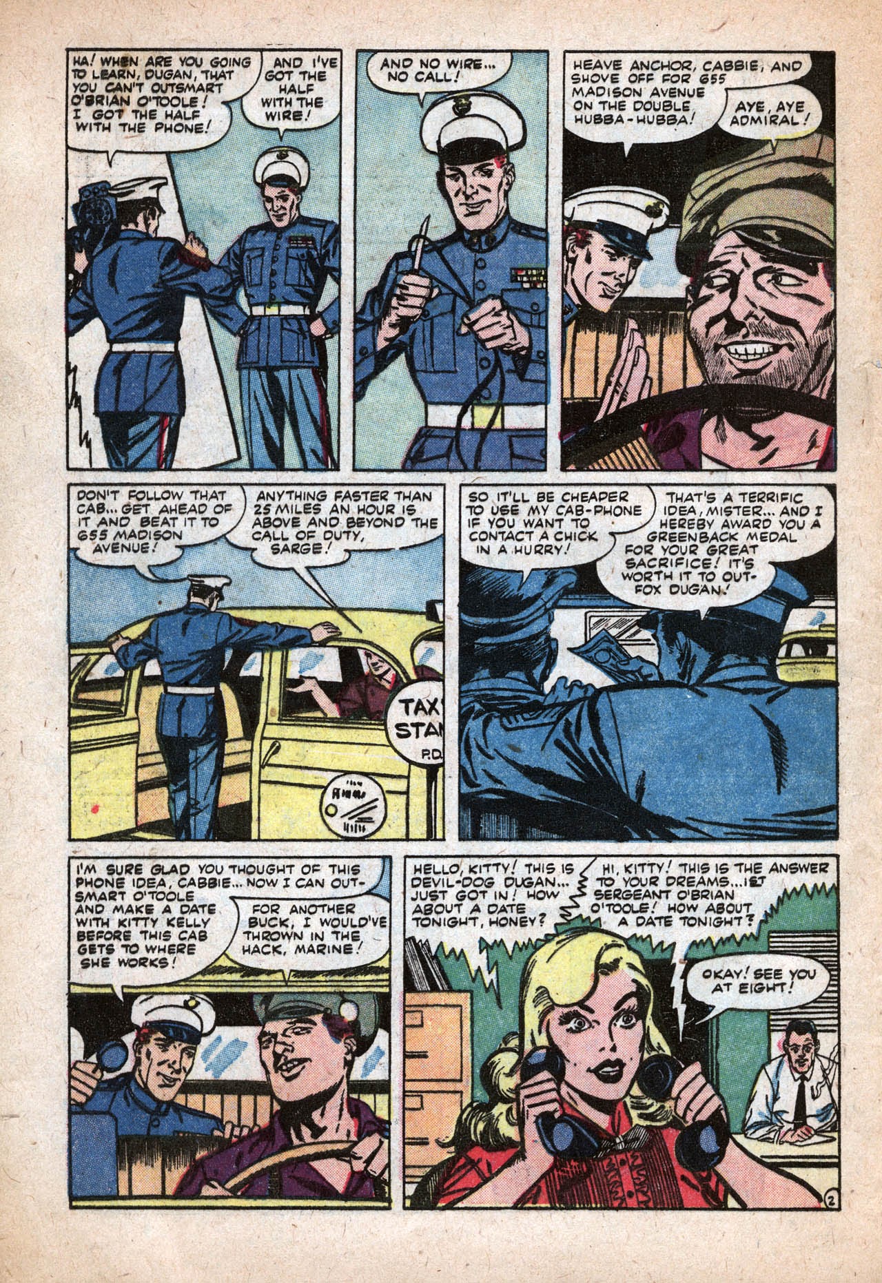 Read online Devil Dog Dugan comic -  Issue #1 - 4