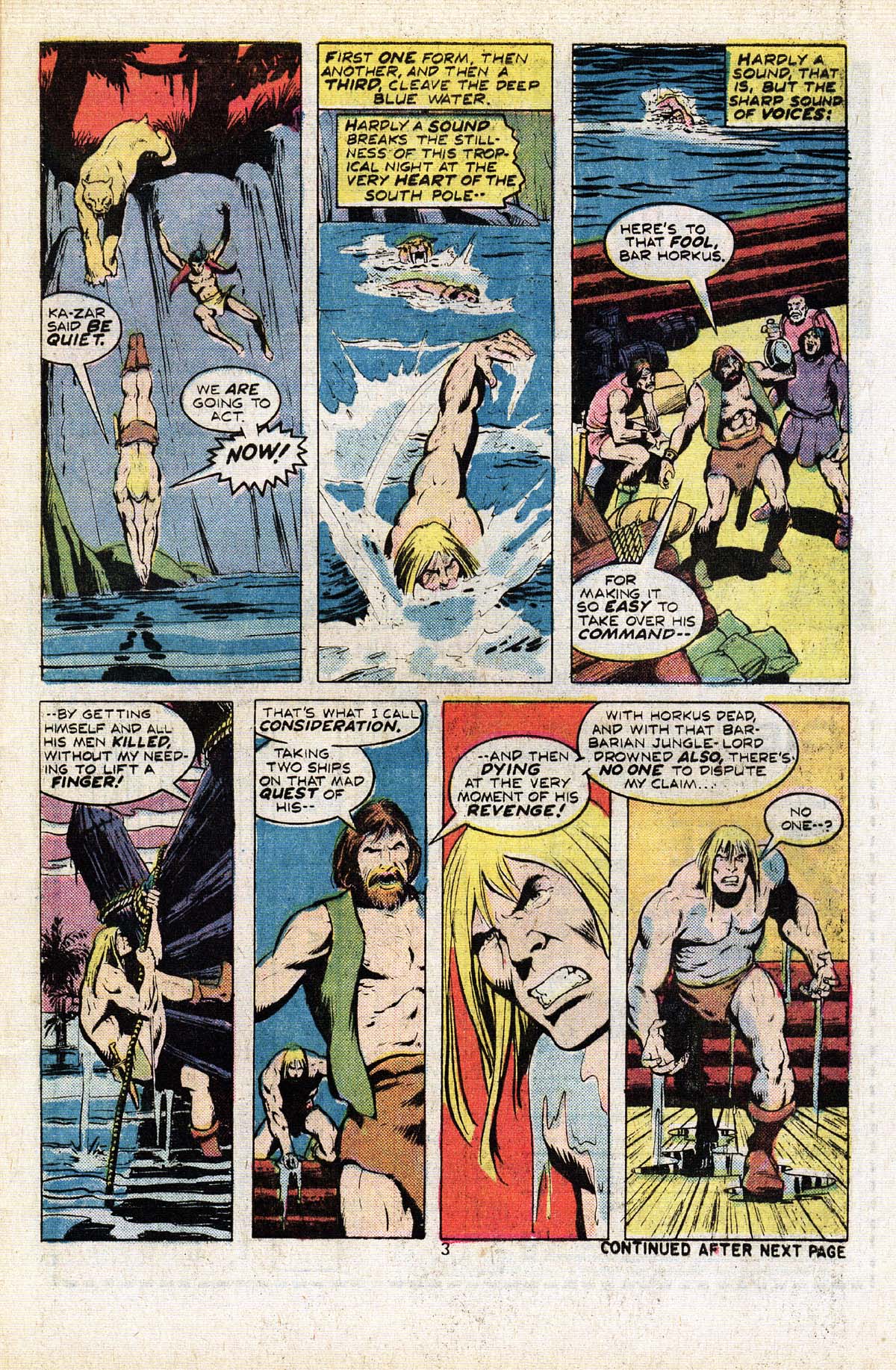 Read online Ka-Zar comic -  Issue #7 - 4