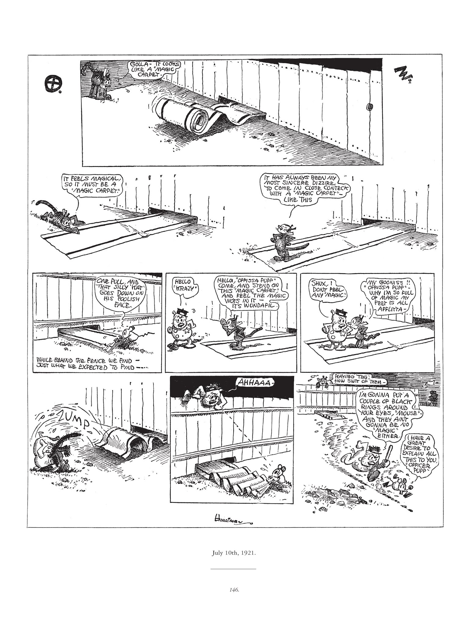 Read online Krazy & Ignatz comic -  Issue # TPB 2 - 146