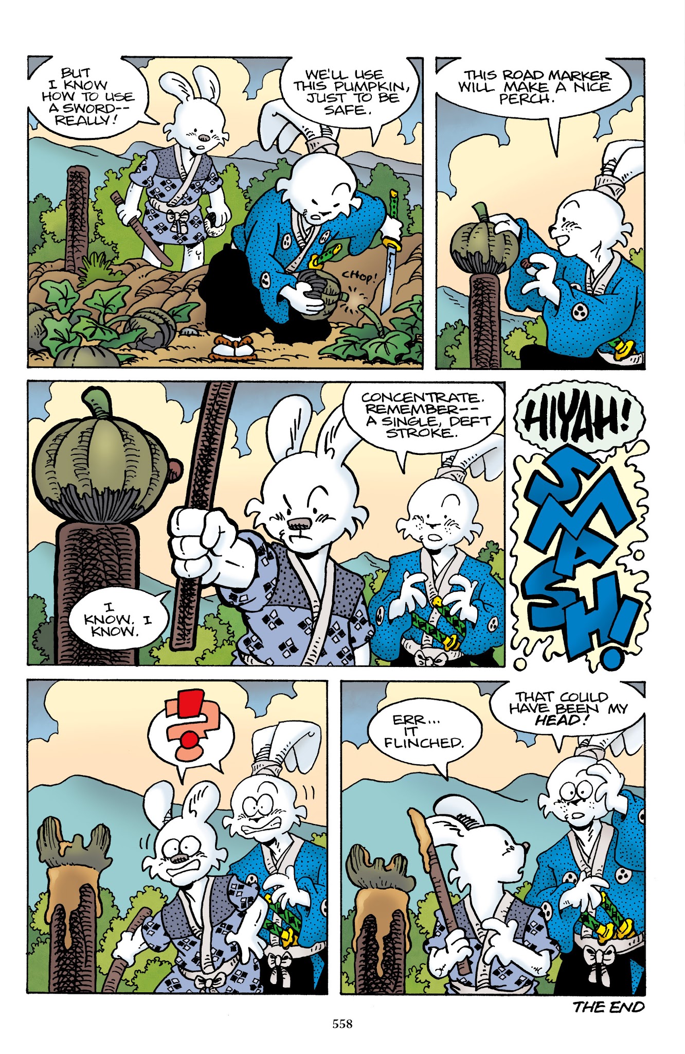 Read online The Usagi Yojimbo Saga comic -  Issue # TPB 7 - 550
