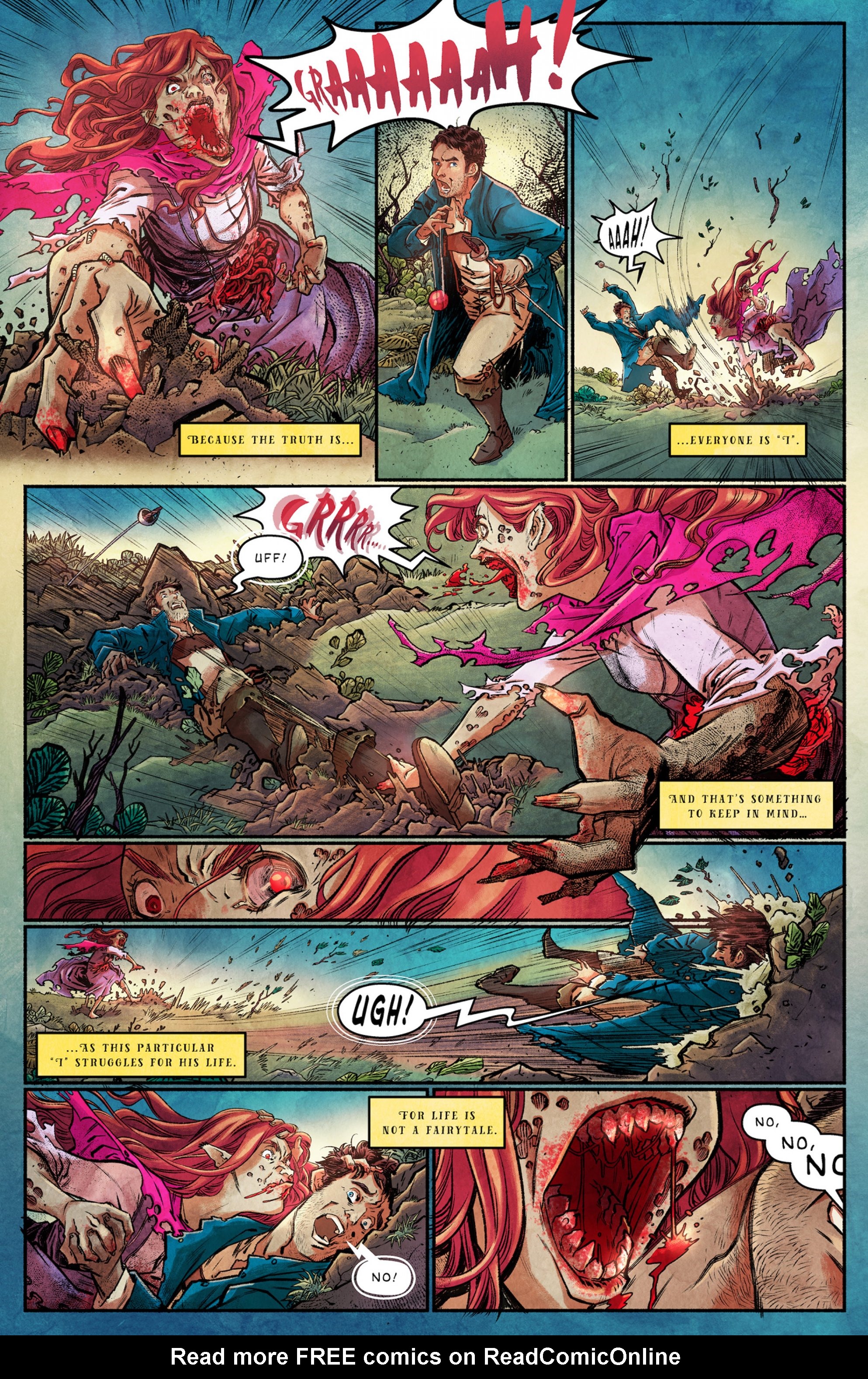 Read online Snow White Zombie Apocalypse comic -  Issue # Full - 7