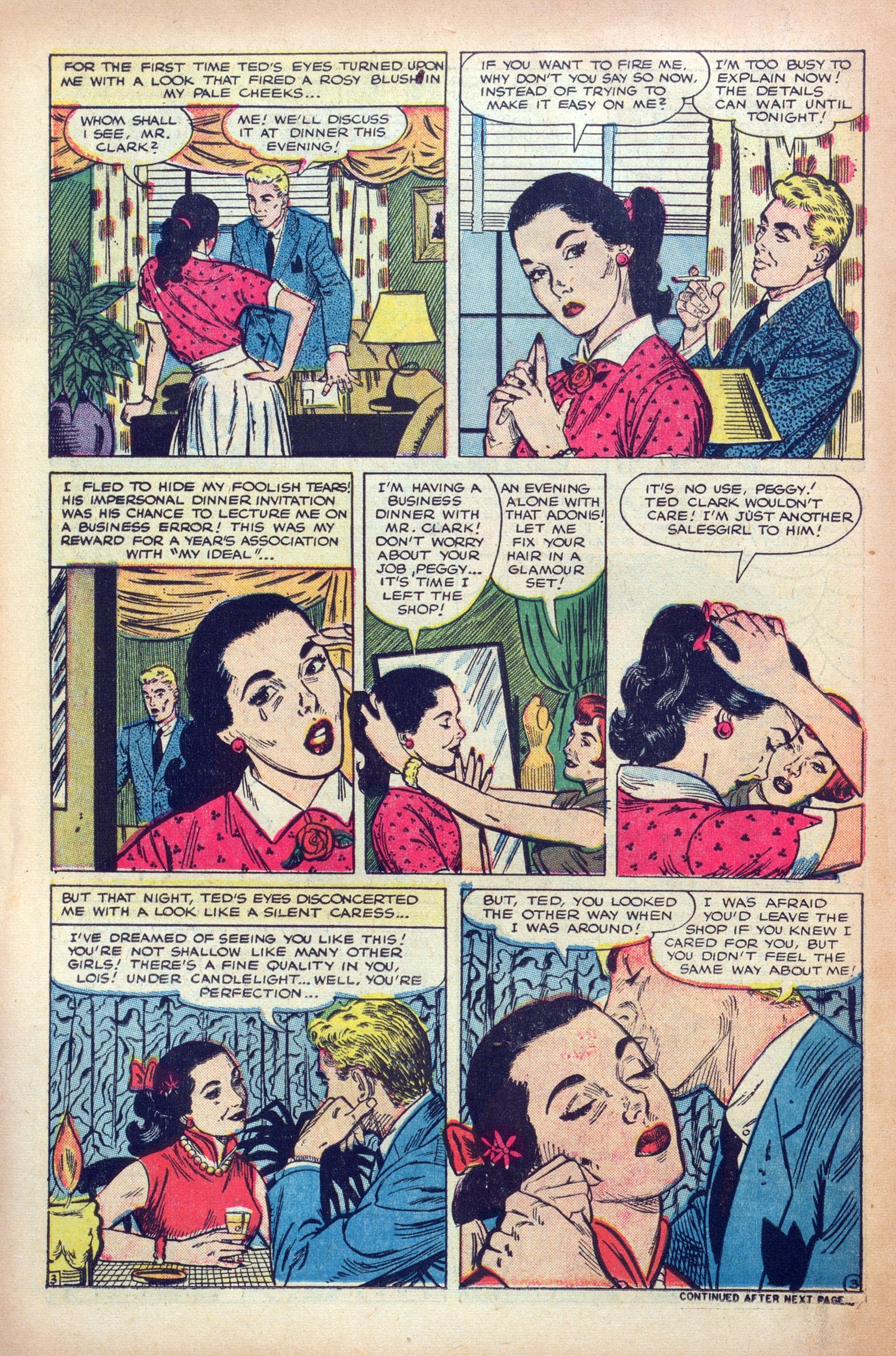 Read online Love Romances comic -  Issue #56 - 18