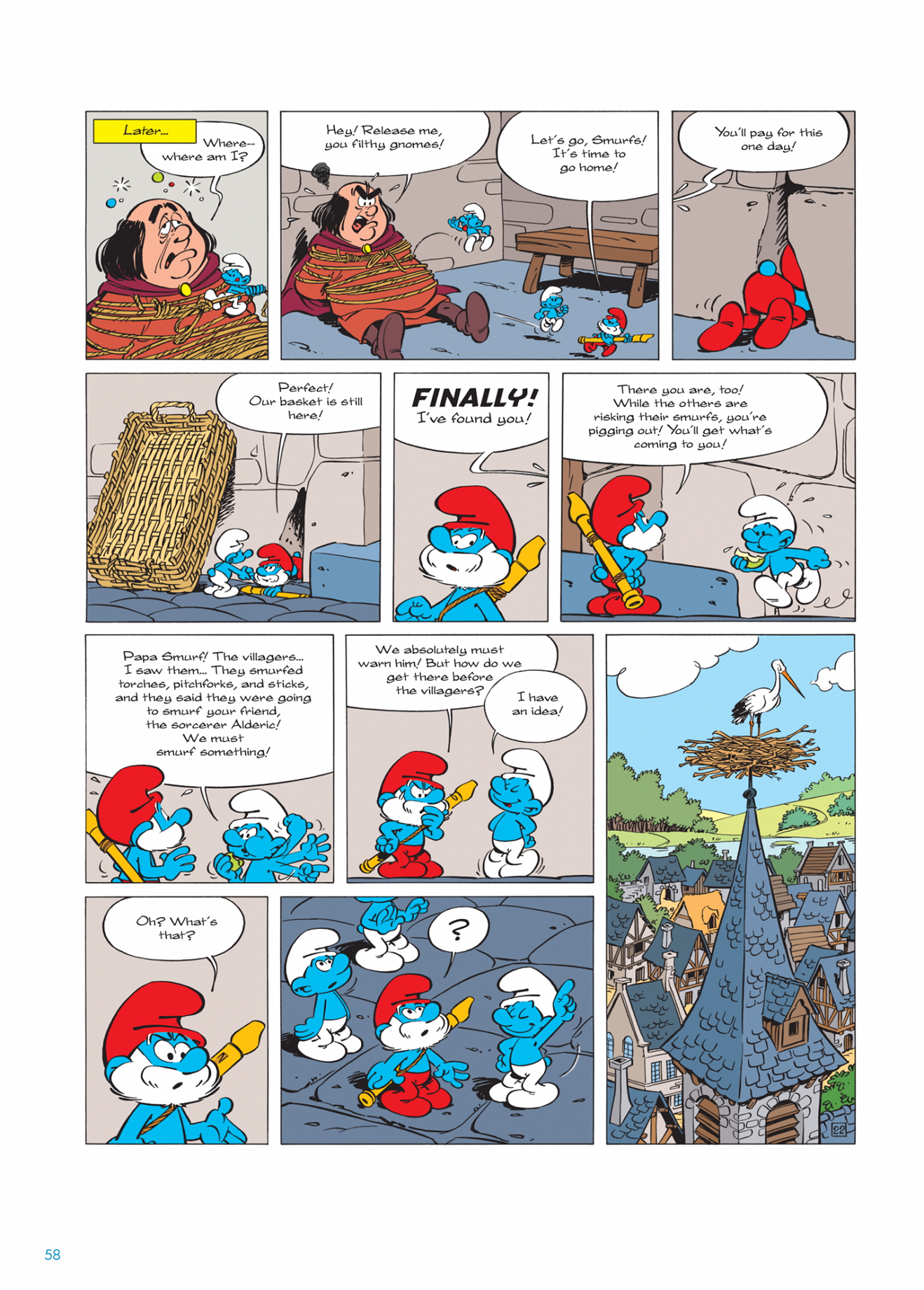 Read online The Smurfs comic -  Issue #25 - 59