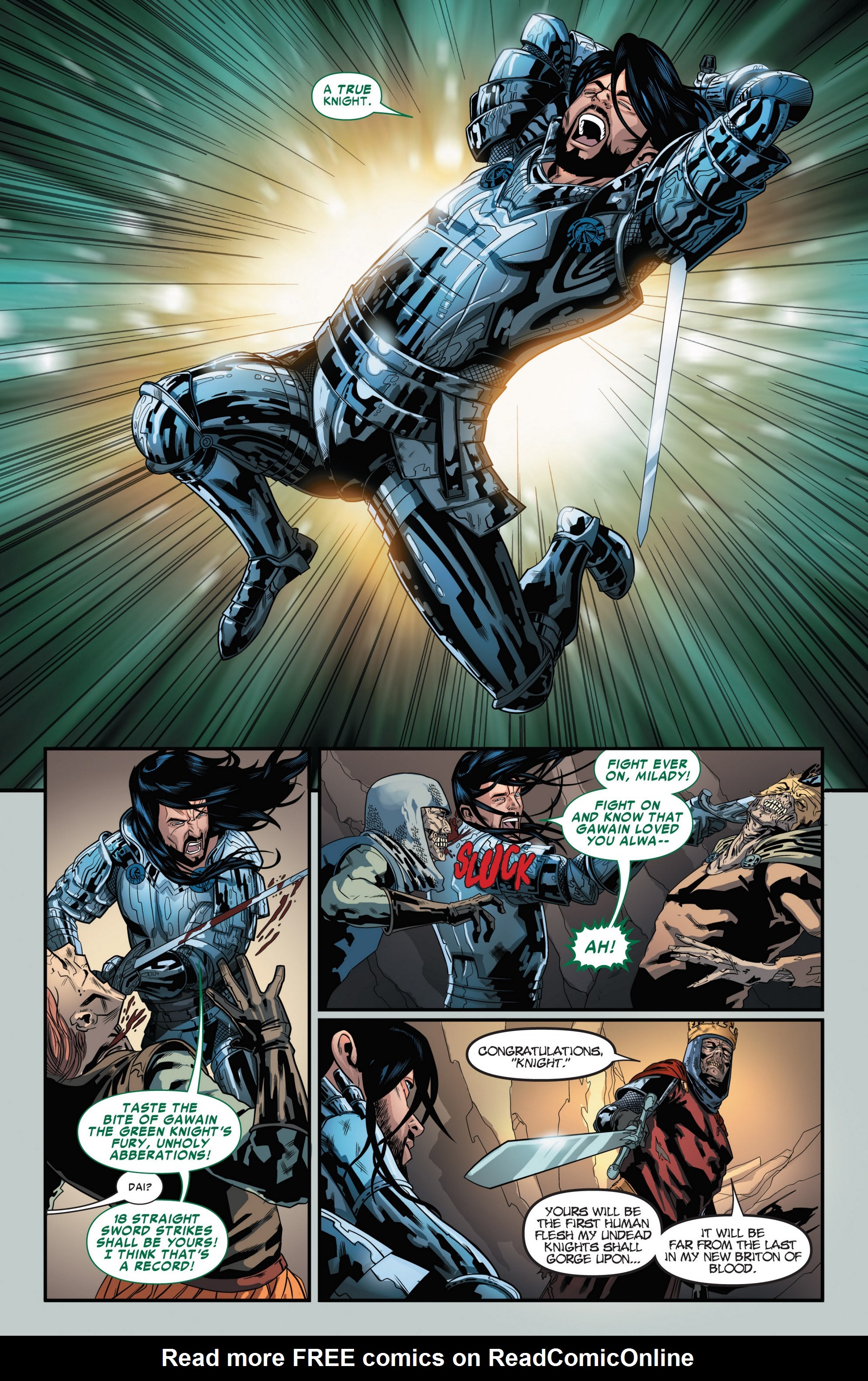 Read online Revolutionary War: Knights of Pendragon comic -  Issue # Full - 15
