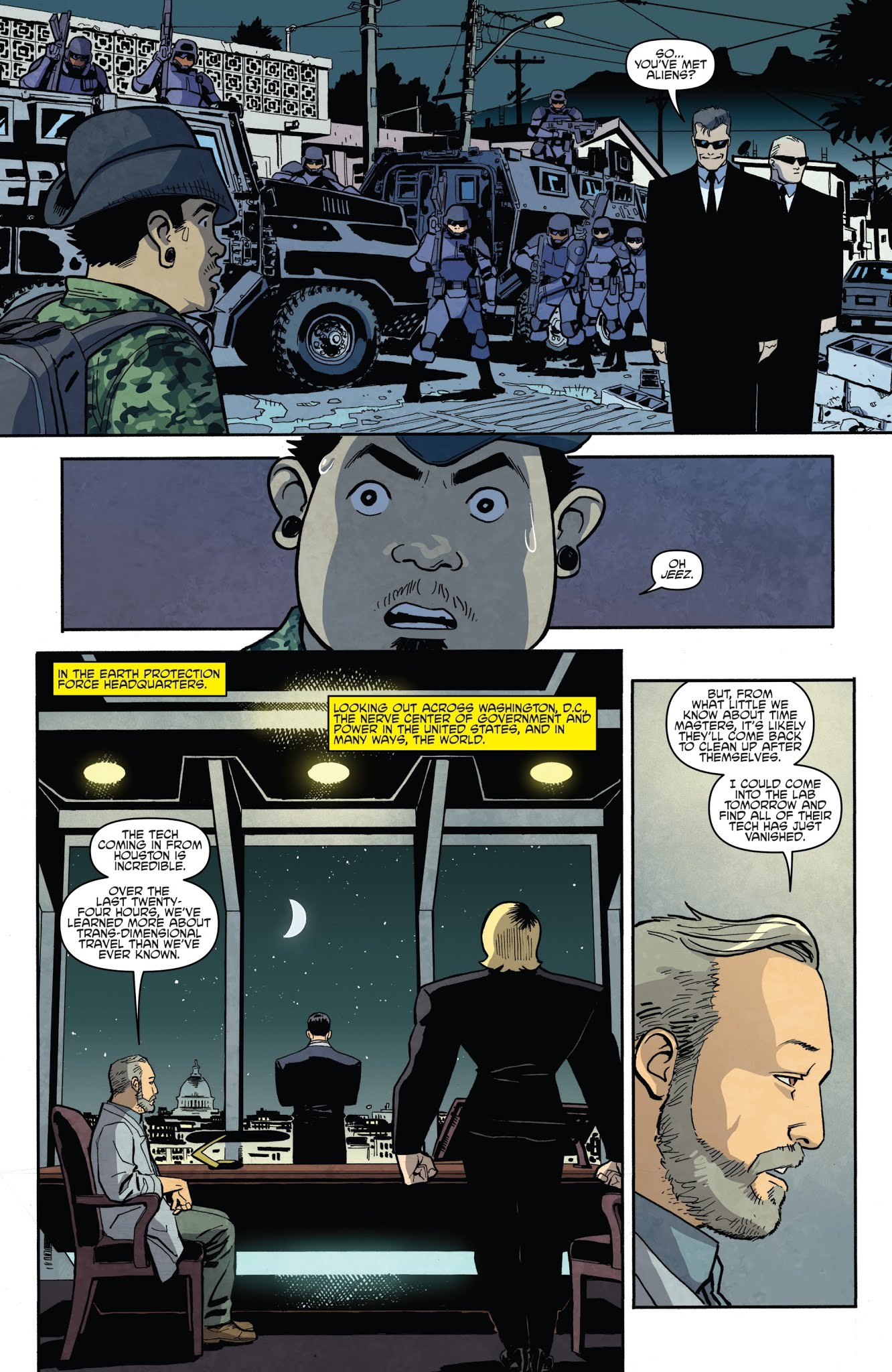 Read online Teenage Mutant Ninja Turtles: Bebop & Rocksteady Hit the Road comic -  Issue #4 - 4