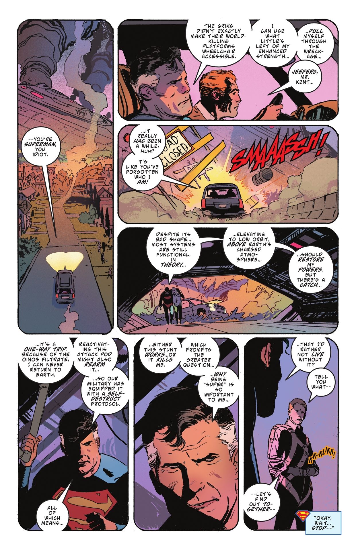 Read online Superman: Lost comic -  Issue #7 - 14