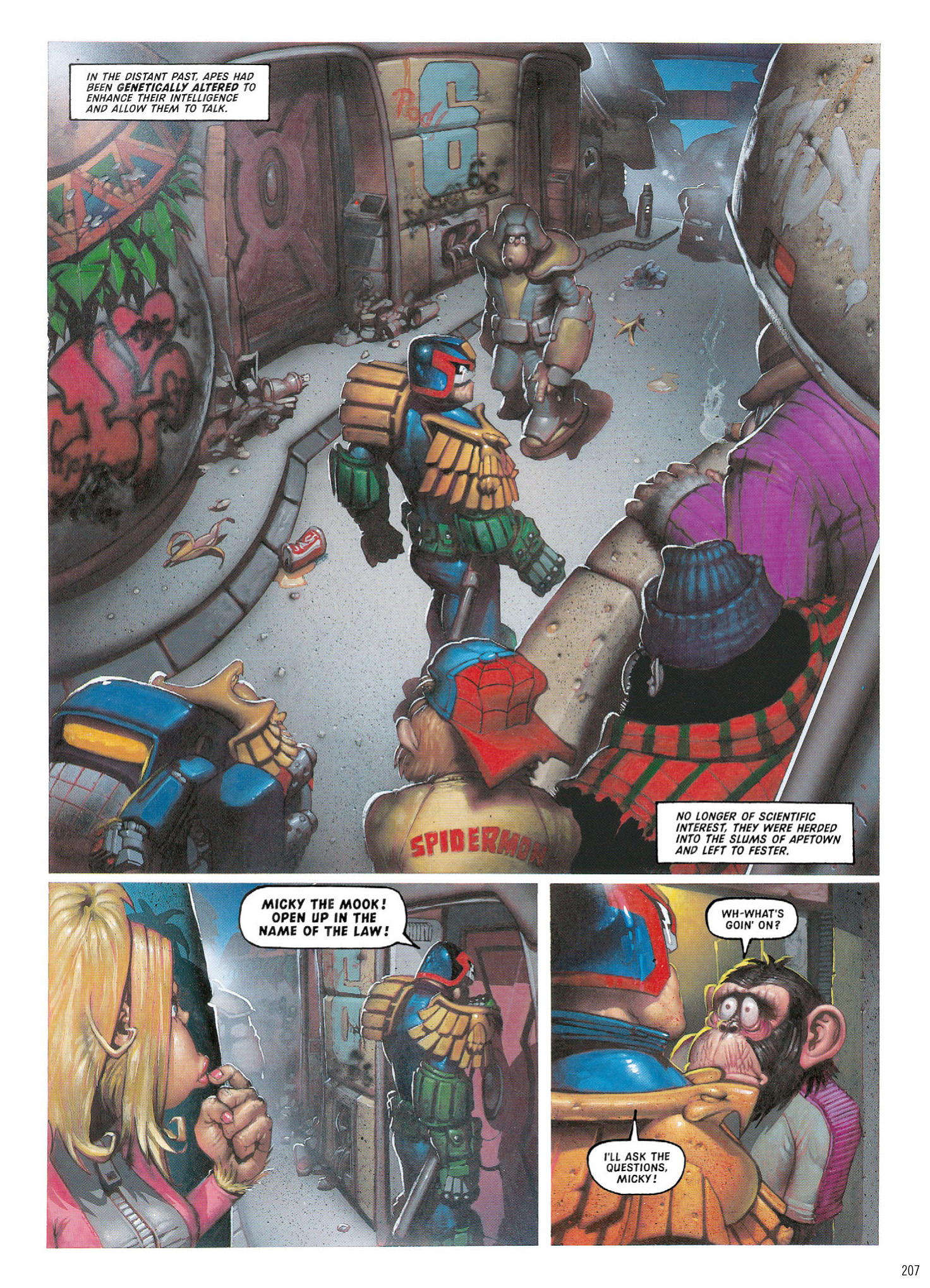 Read online Judge Dredd: The Complete Case Files comic -  Issue # TPB 29 - 209