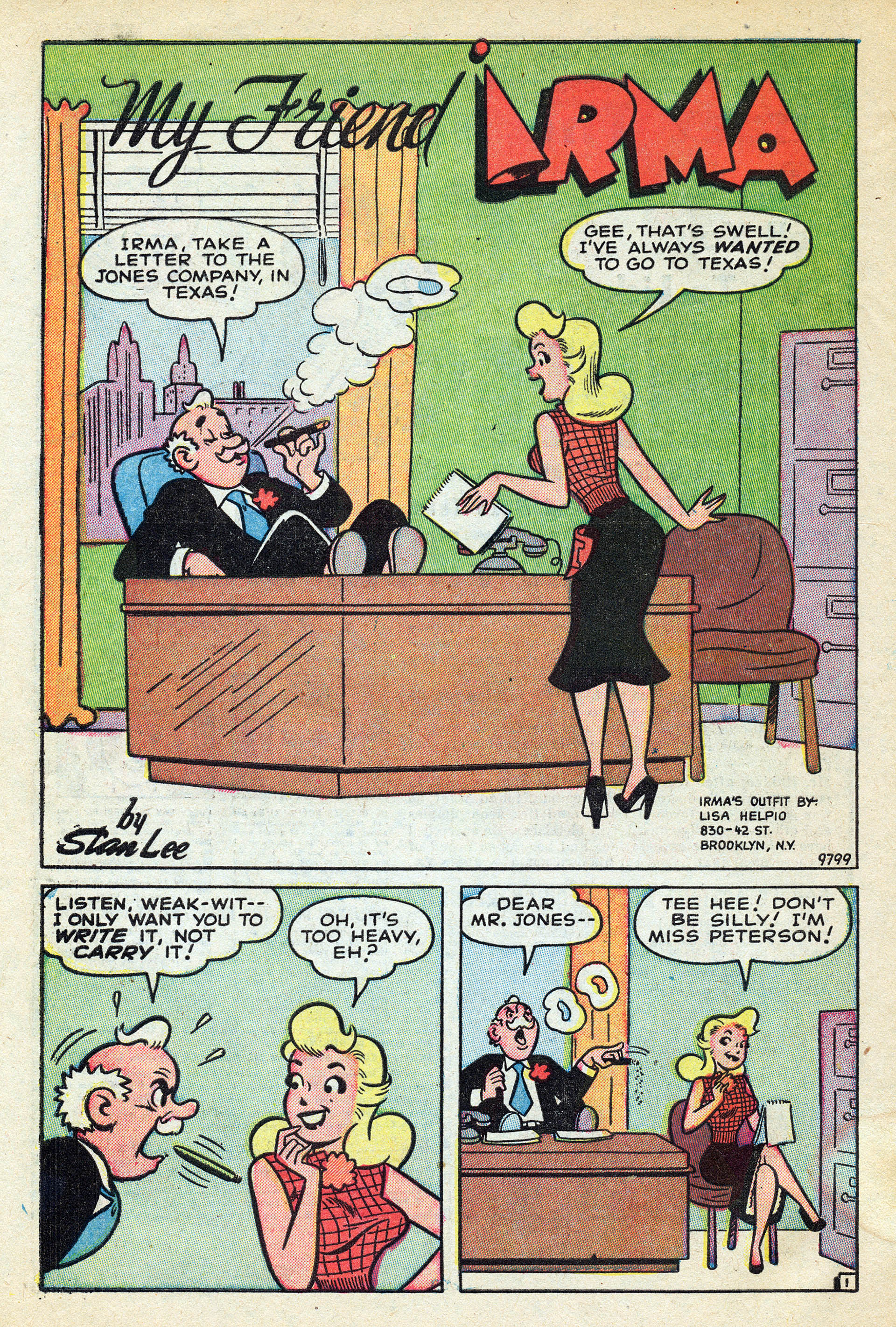 Read online My Friend Irma comic -  Issue #17 - 10