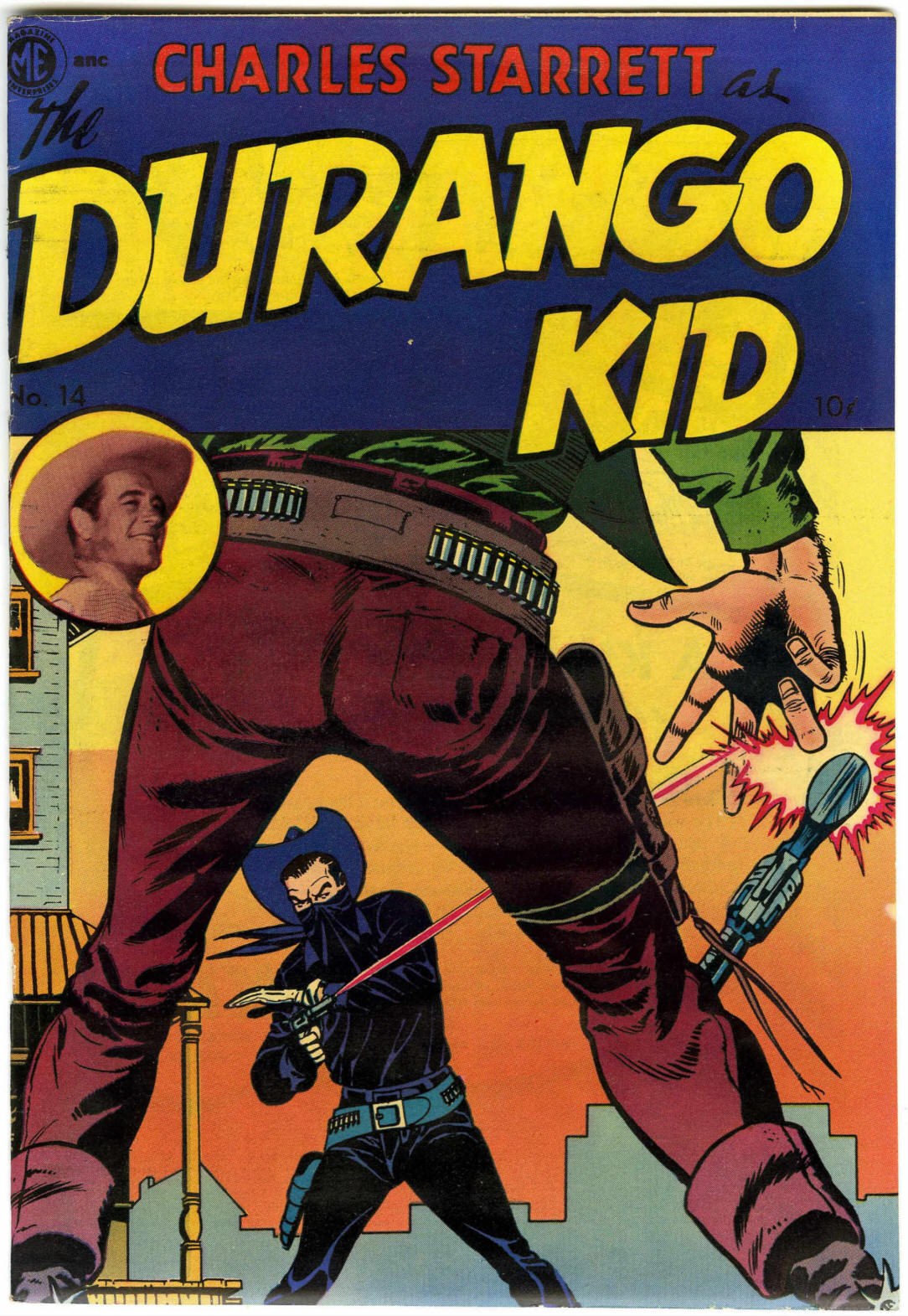 Read online Charles Starrett as The Durango Kid comic -  Issue #14 - 1