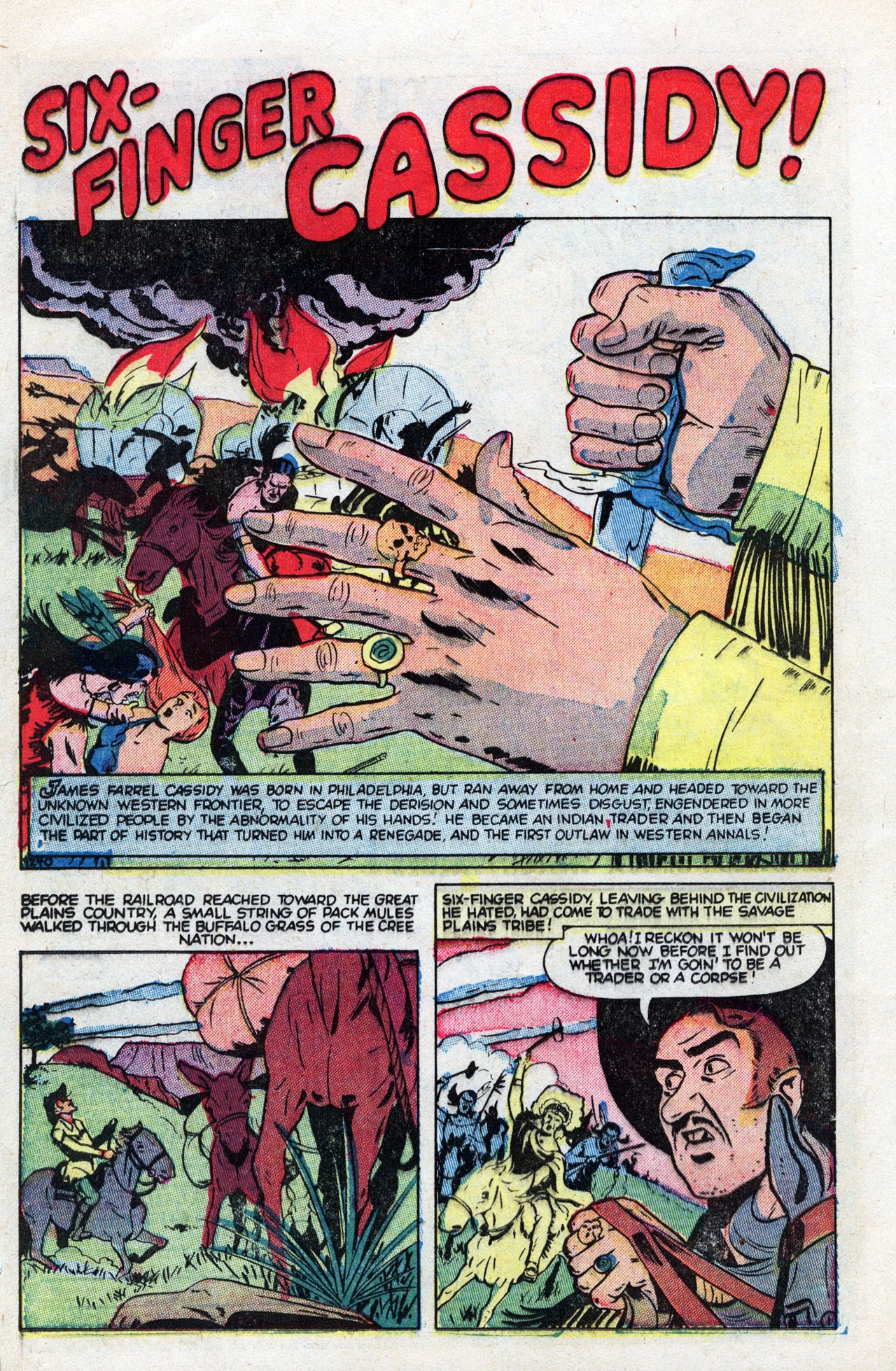 Read online Western Thrillers (1954) comic -  Issue #3 - 12