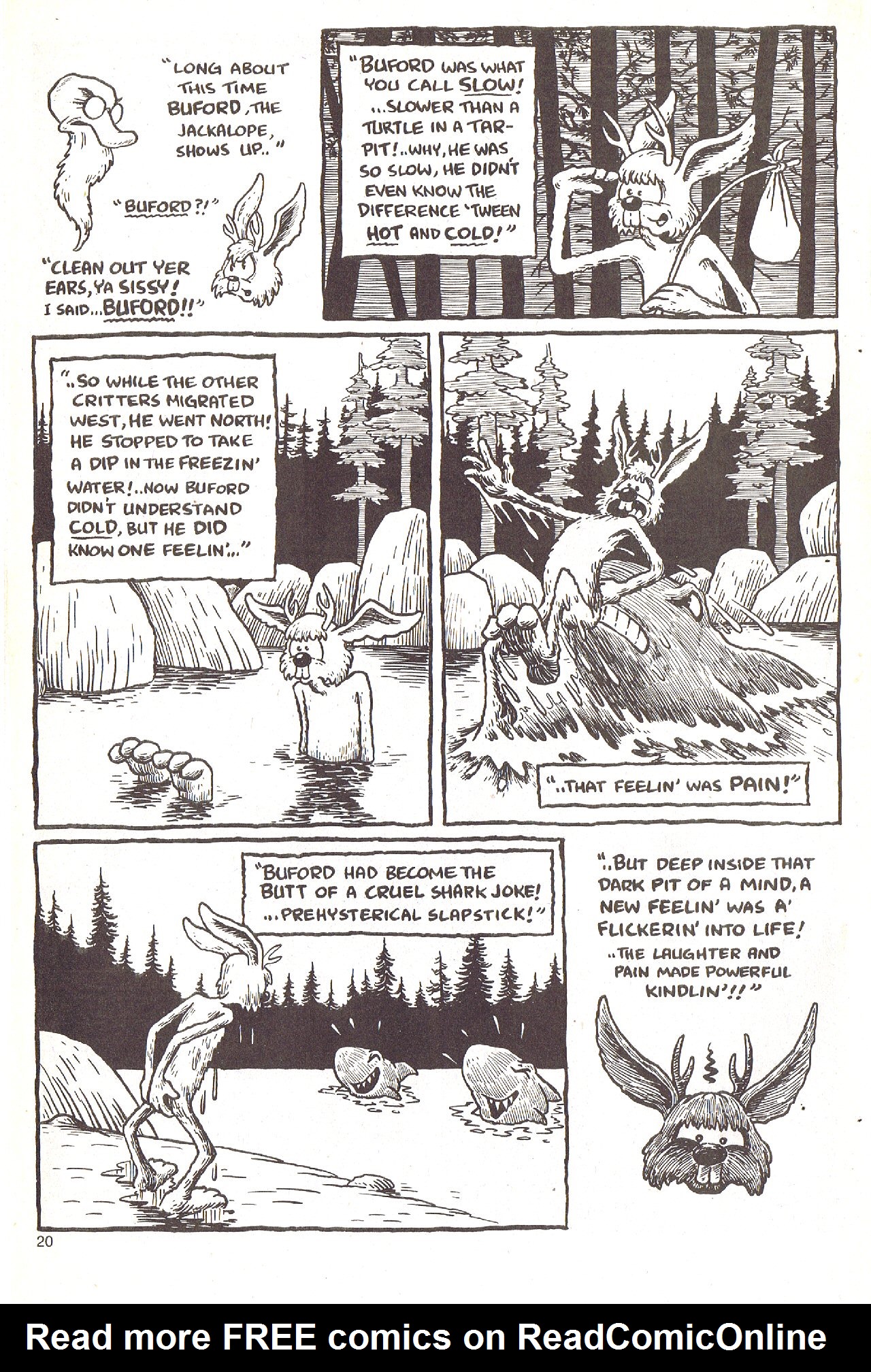 Read online Tales Of The Jackalope comic -  Issue #7 - 22