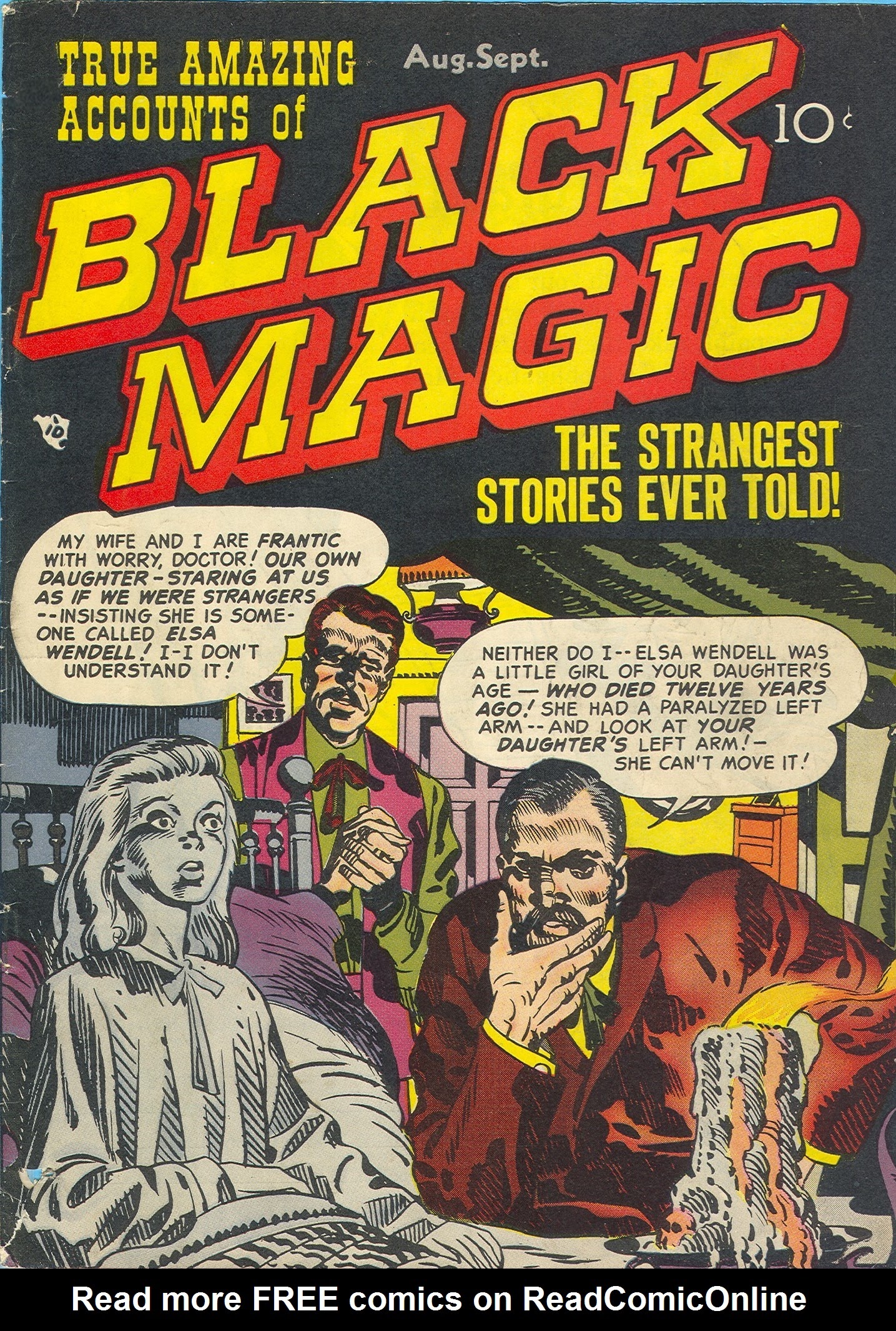 Read online Black Magic (1950) comic -  Issue #6 - 1