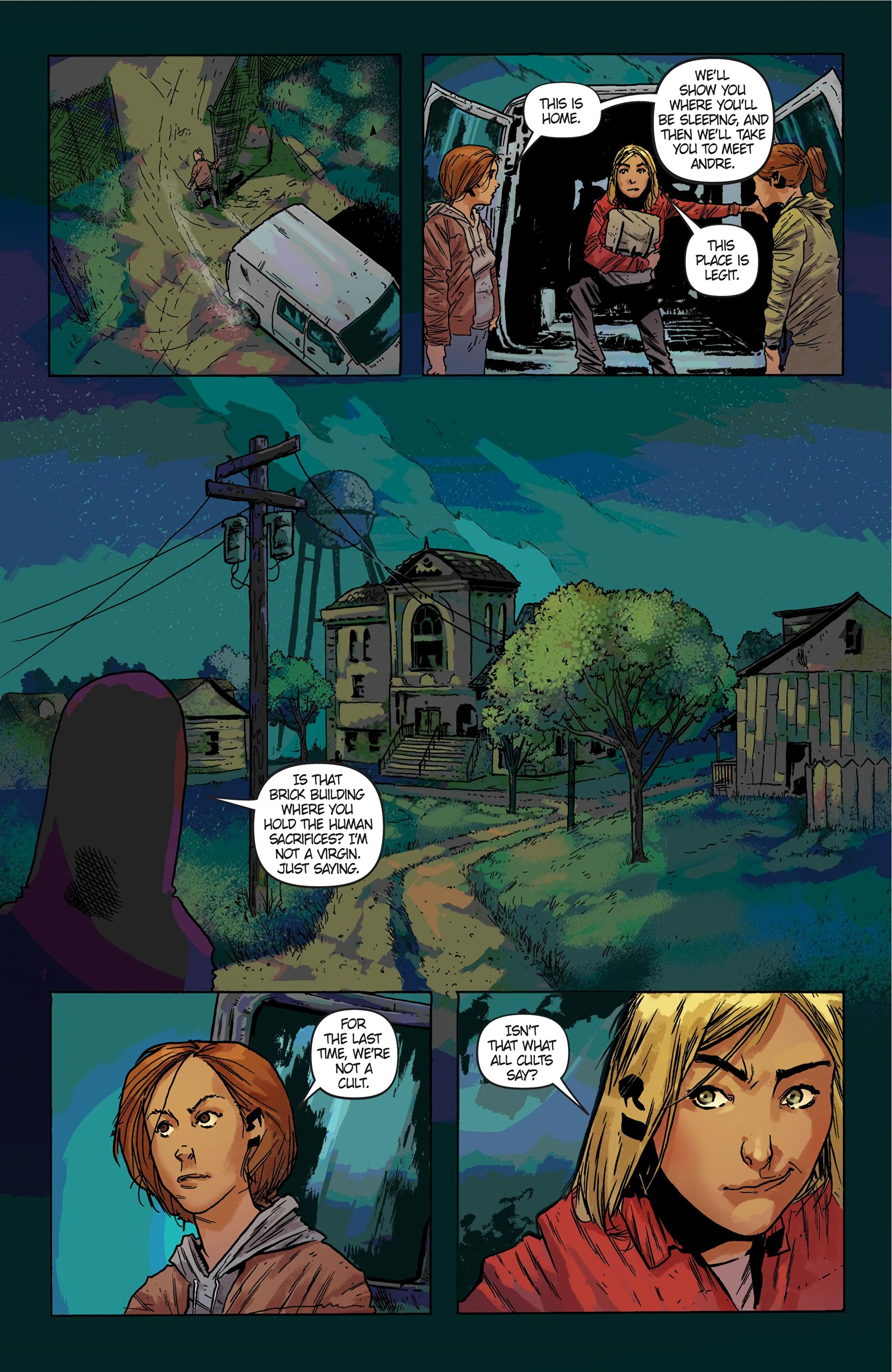 Read online Hustle and Heart: Foretold comic -  Issue # TPB - 54