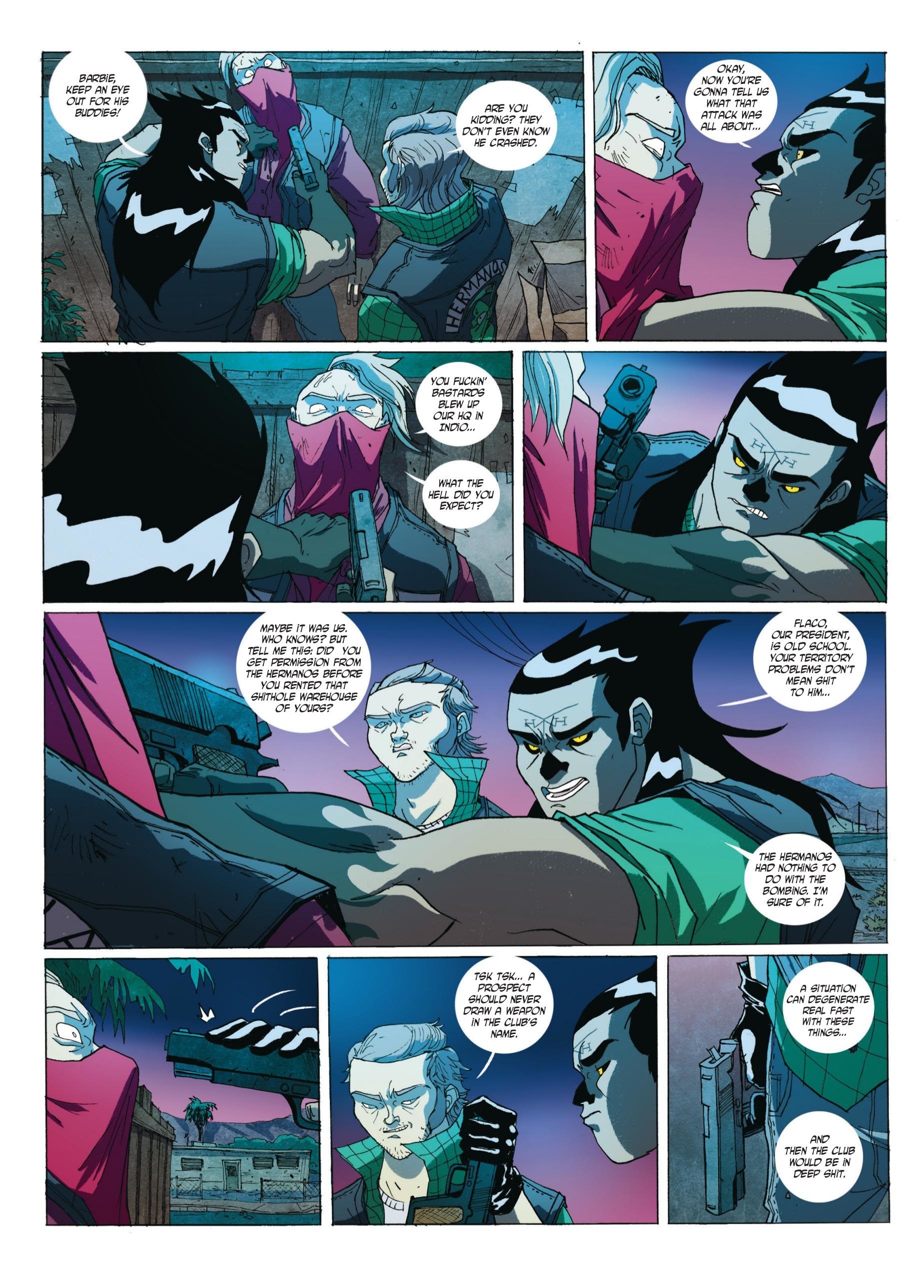 Read online Puta Madre comic -  Issue #4 - 5