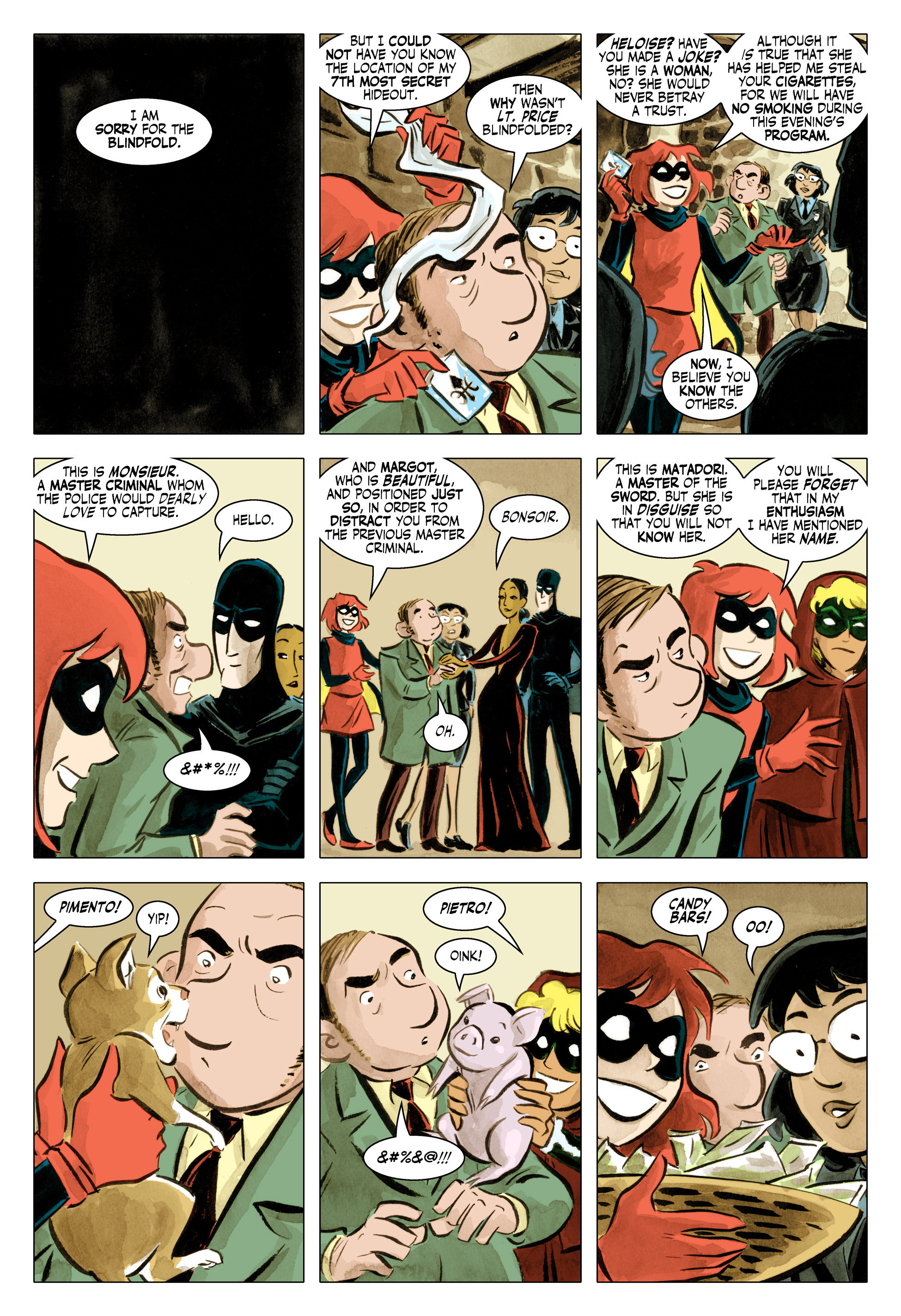 Read online Bandette (2012) comic -  Issue #10 - 16