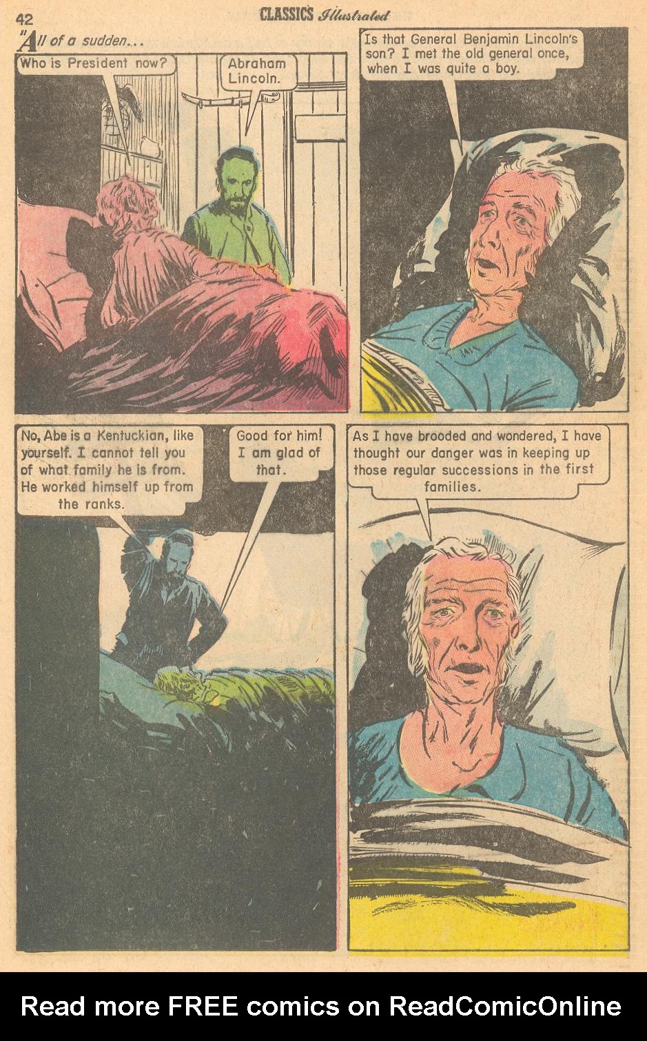 Read online Classics Illustrated comic -  Issue #63 - 44