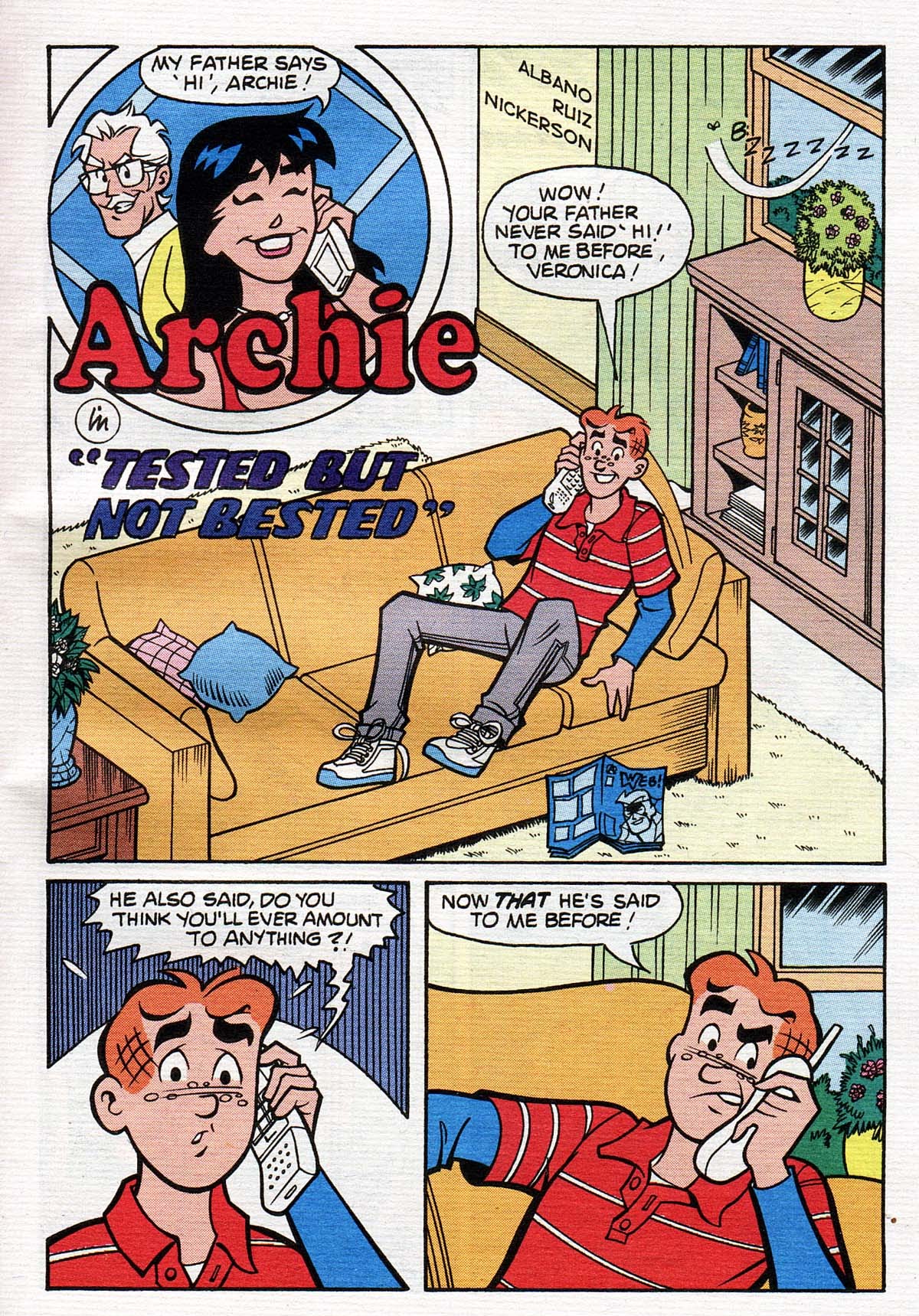 Read online Archie's Double Digest Magazine comic -  Issue #155 - 188