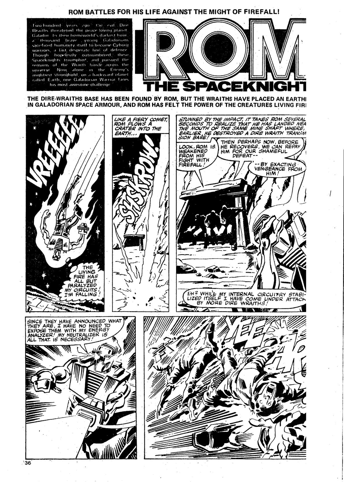 Read online Star Wars Weekly comic -  Issue #158 - 36