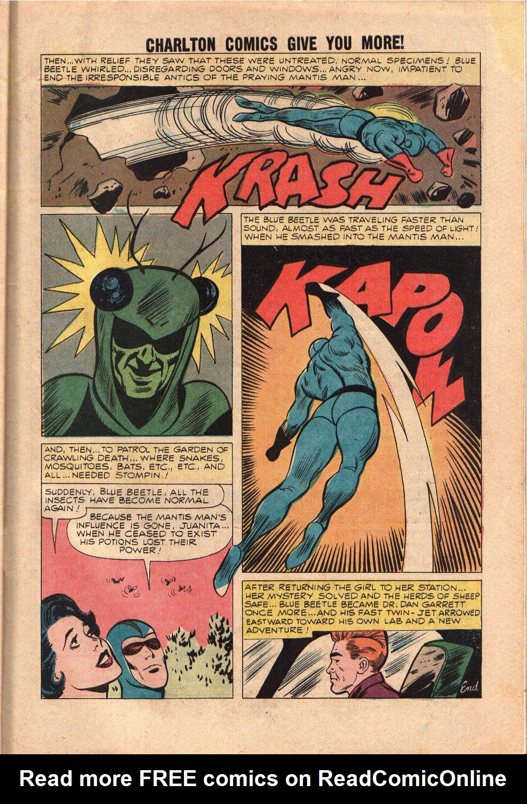 Read online Blue Beetle (1964) comic -  Issue #4 - 33