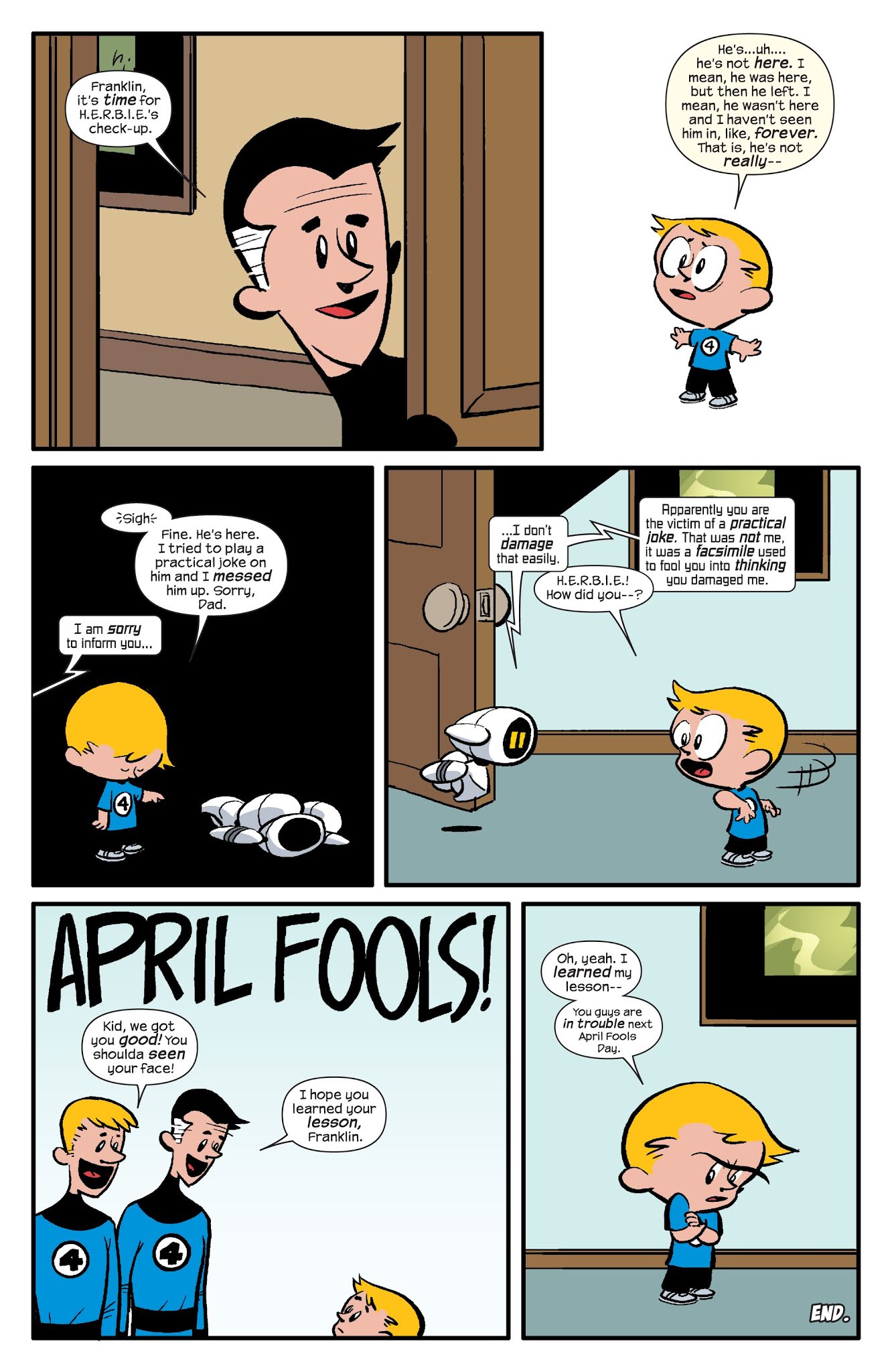 Read online Franklin Richards: A Fantastic Year comic -  Issue # TPB - 42