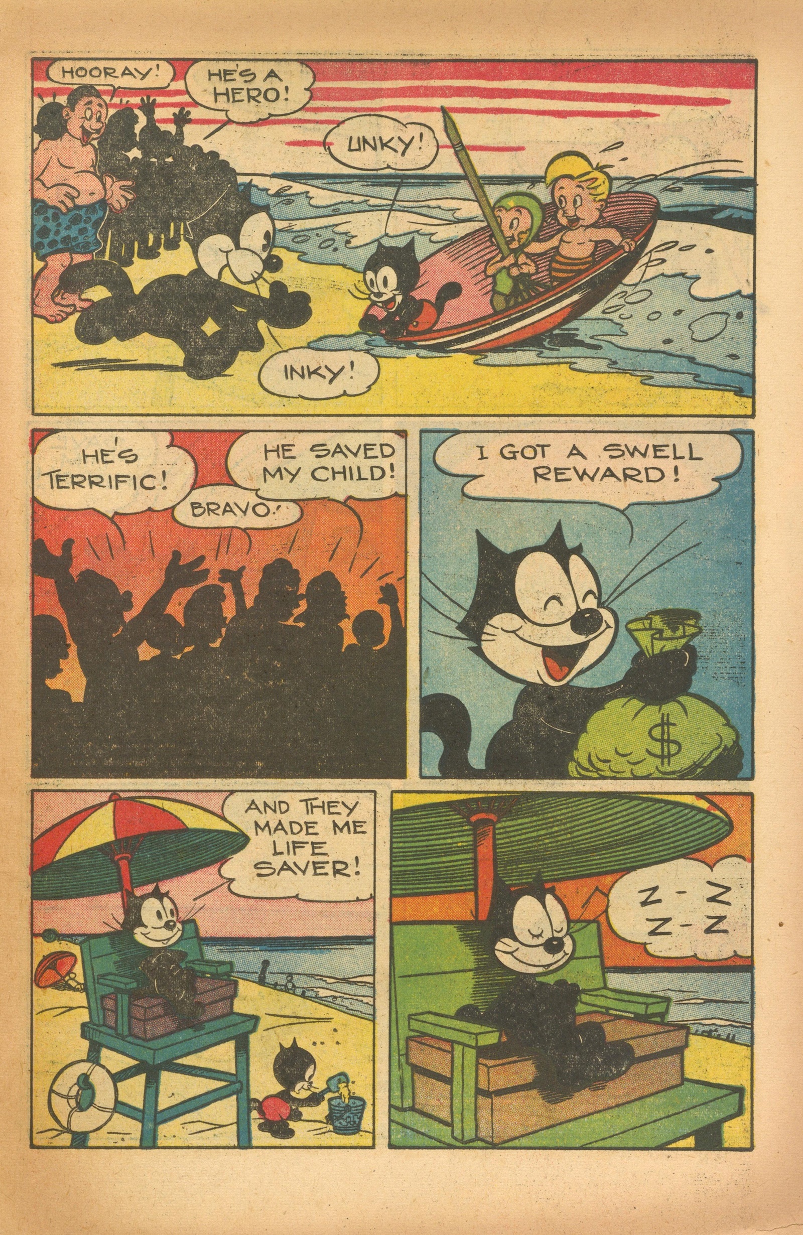 Read online Felix the Cat (1951) comic -  Issue #25 - 11