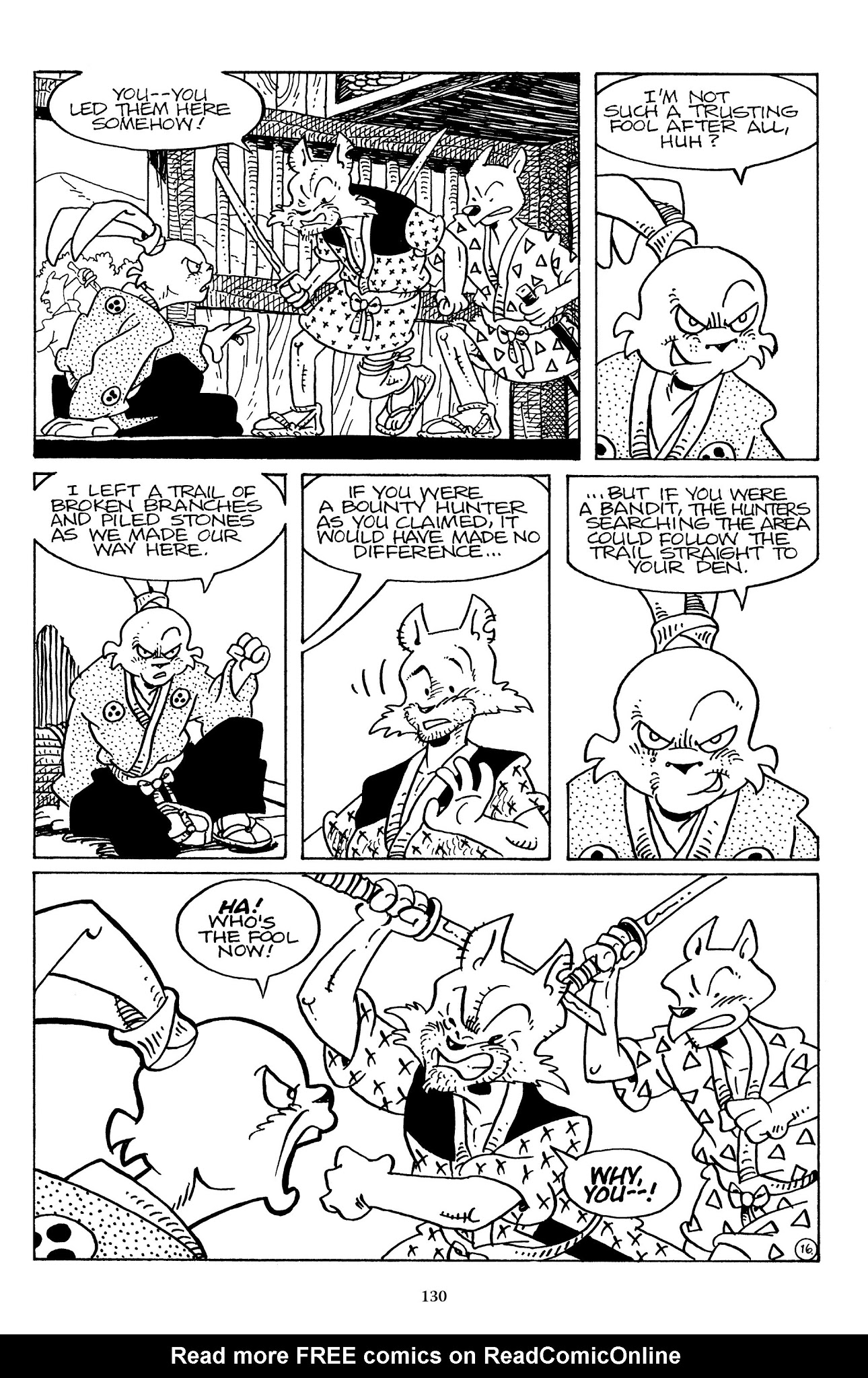 Read online The Usagi Yojimbo Saga comic -  Issue # TPB 7 - 126