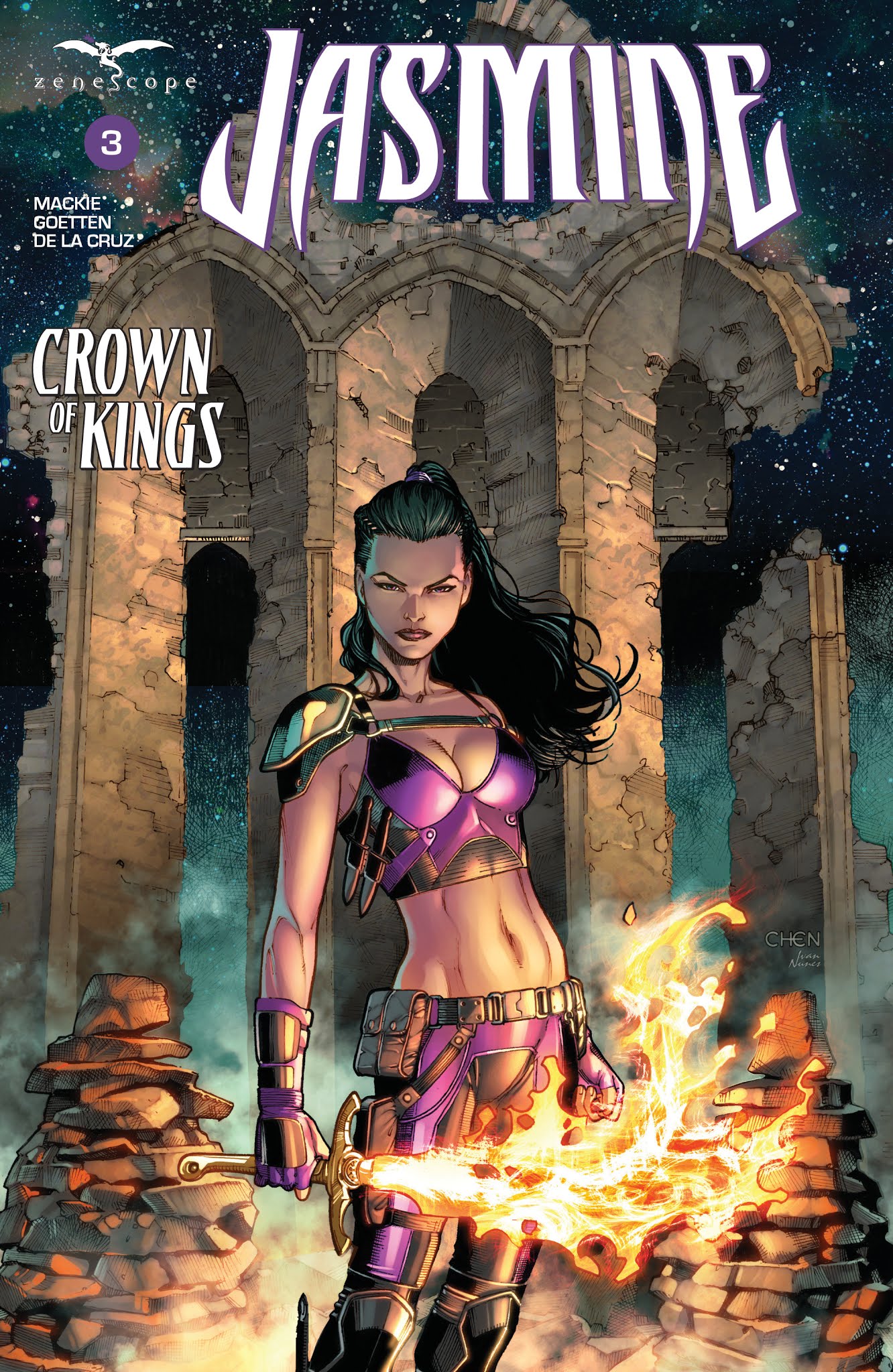 Read online Jasmine: Crown of Kings comic -  Issue #3 - 1