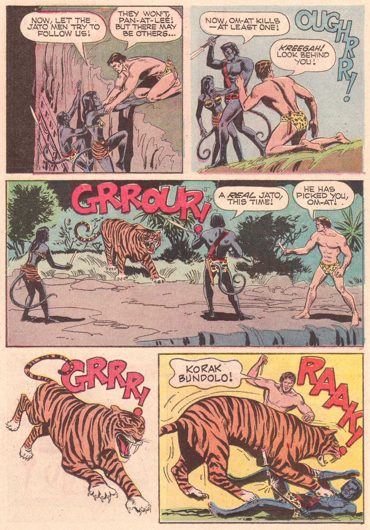 Read online Korak, Son of Tarzan (1964) comic -  Issue #24 - 26