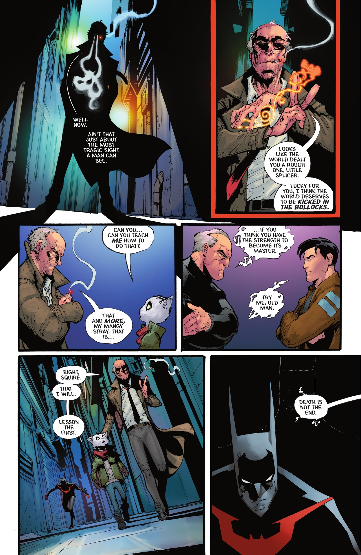 Read online Batman Beyond: Neo-Gothic comic -  Issue #4 - 13
