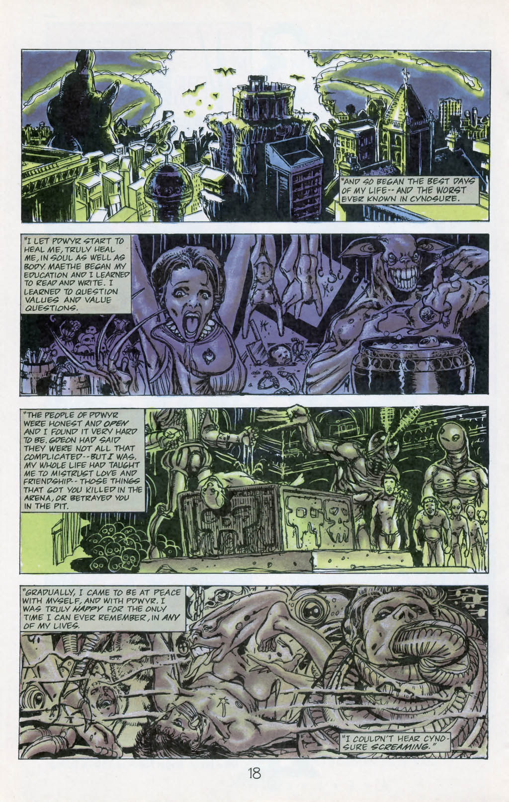 Read online Grimjack comic -  Issue #66 - 24