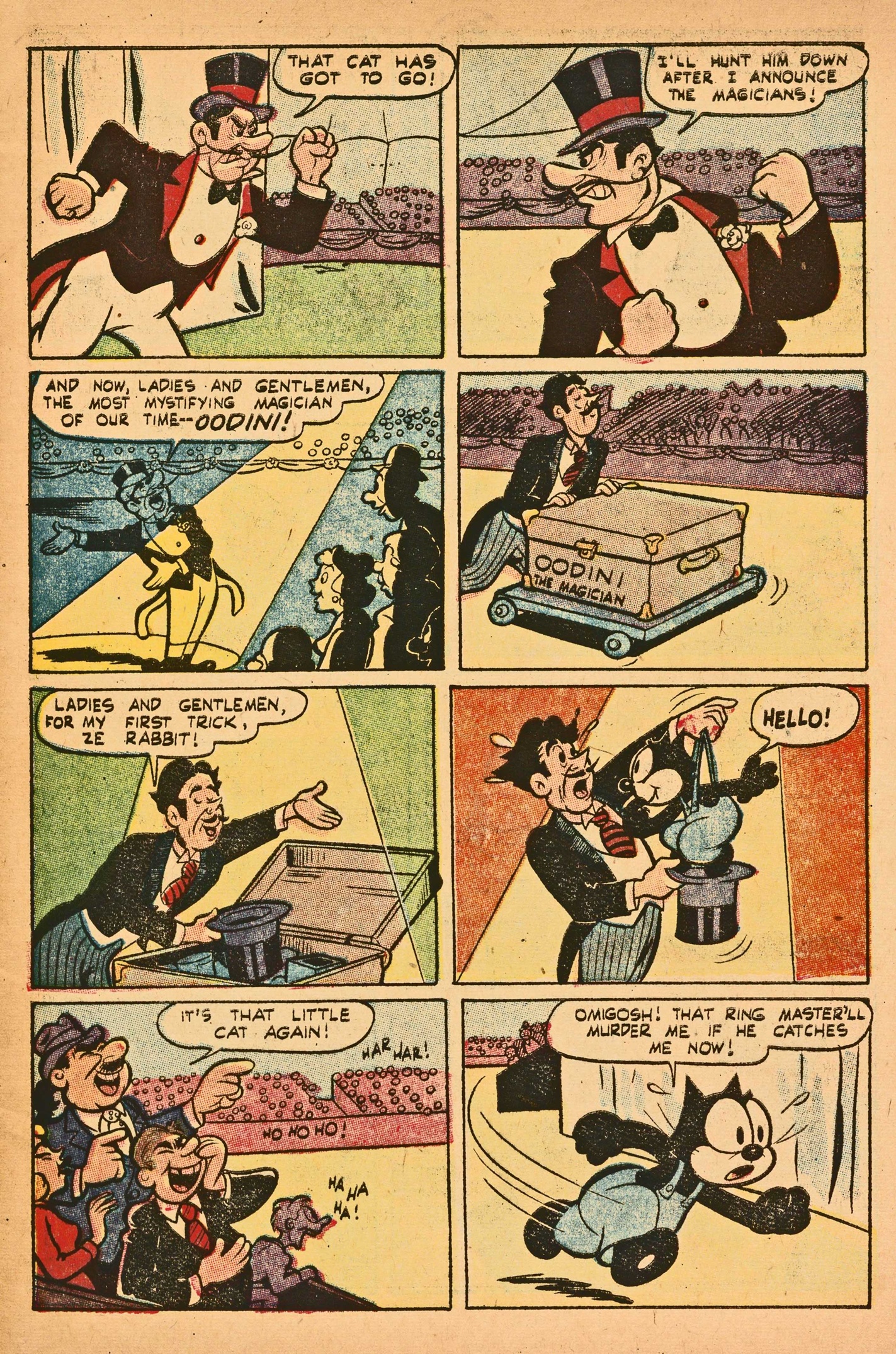 Read online Felix the Cat (1951) comic -  Issue #35 - 9