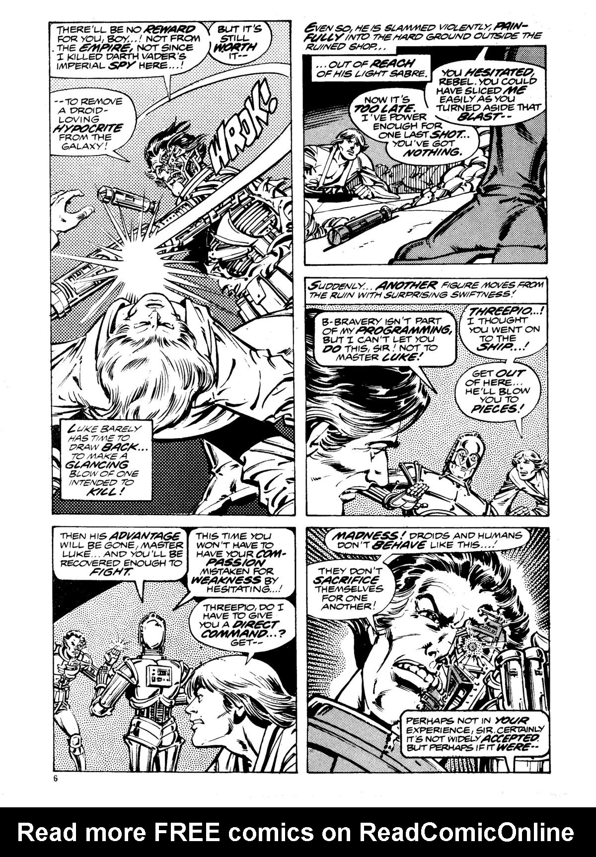 Read online Star Wars Weekly comic -  Issue #63 - 6