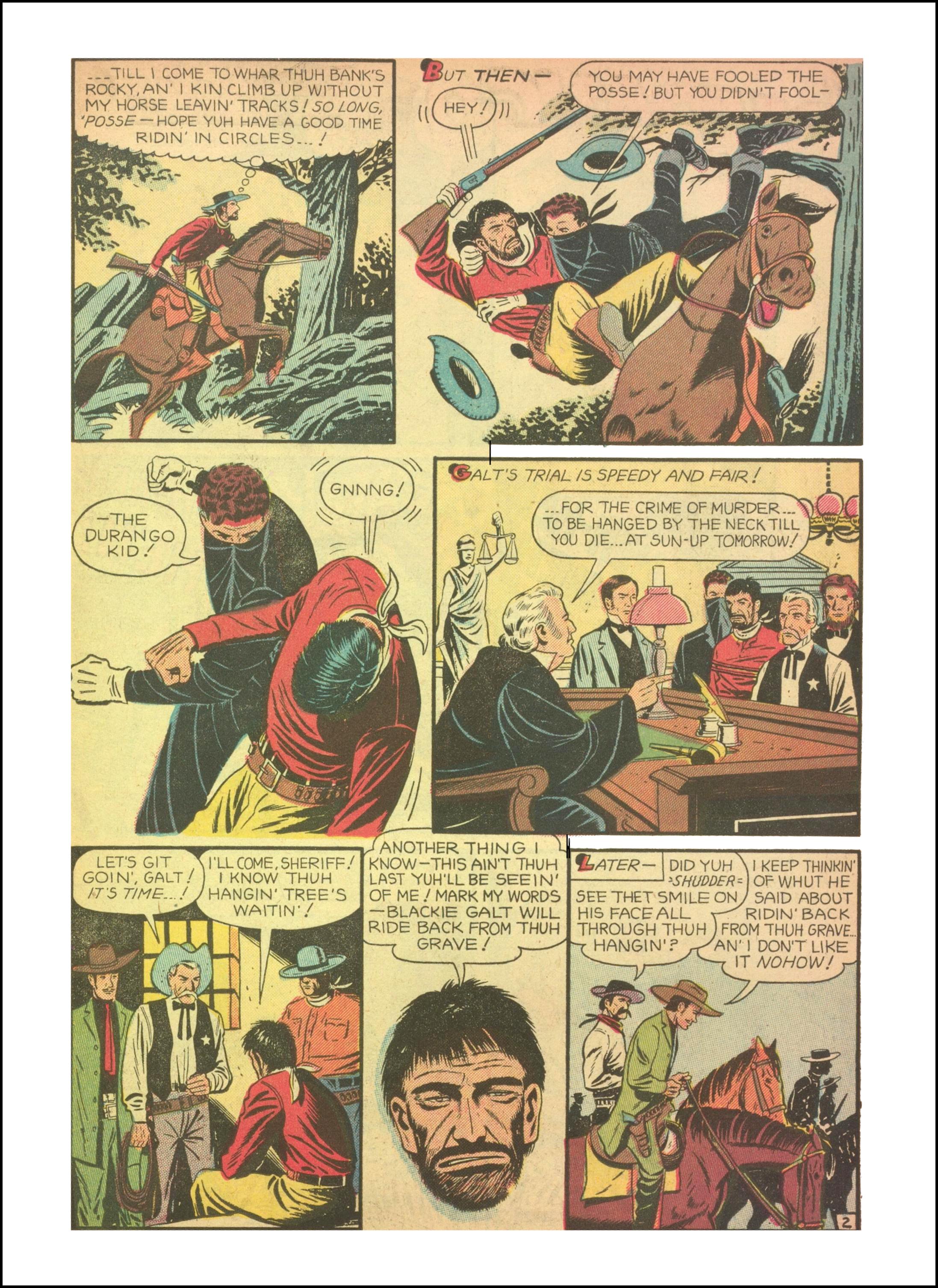 Read online Charles Starrett as The Durango Kid comic -  Issue #33 - 11