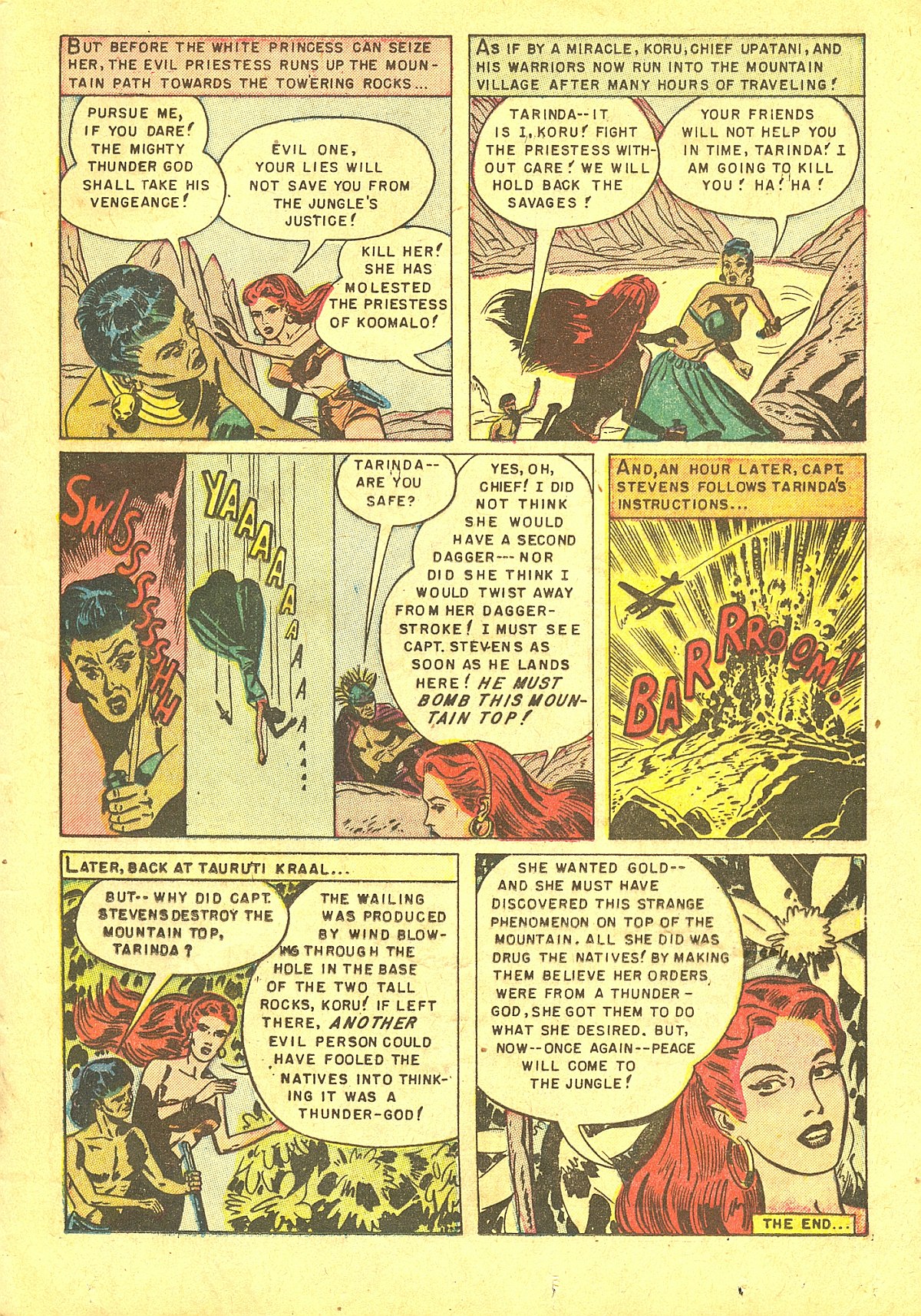 Read online Taanda White Princess of the Jungle comic -  Issue #5 - 26
