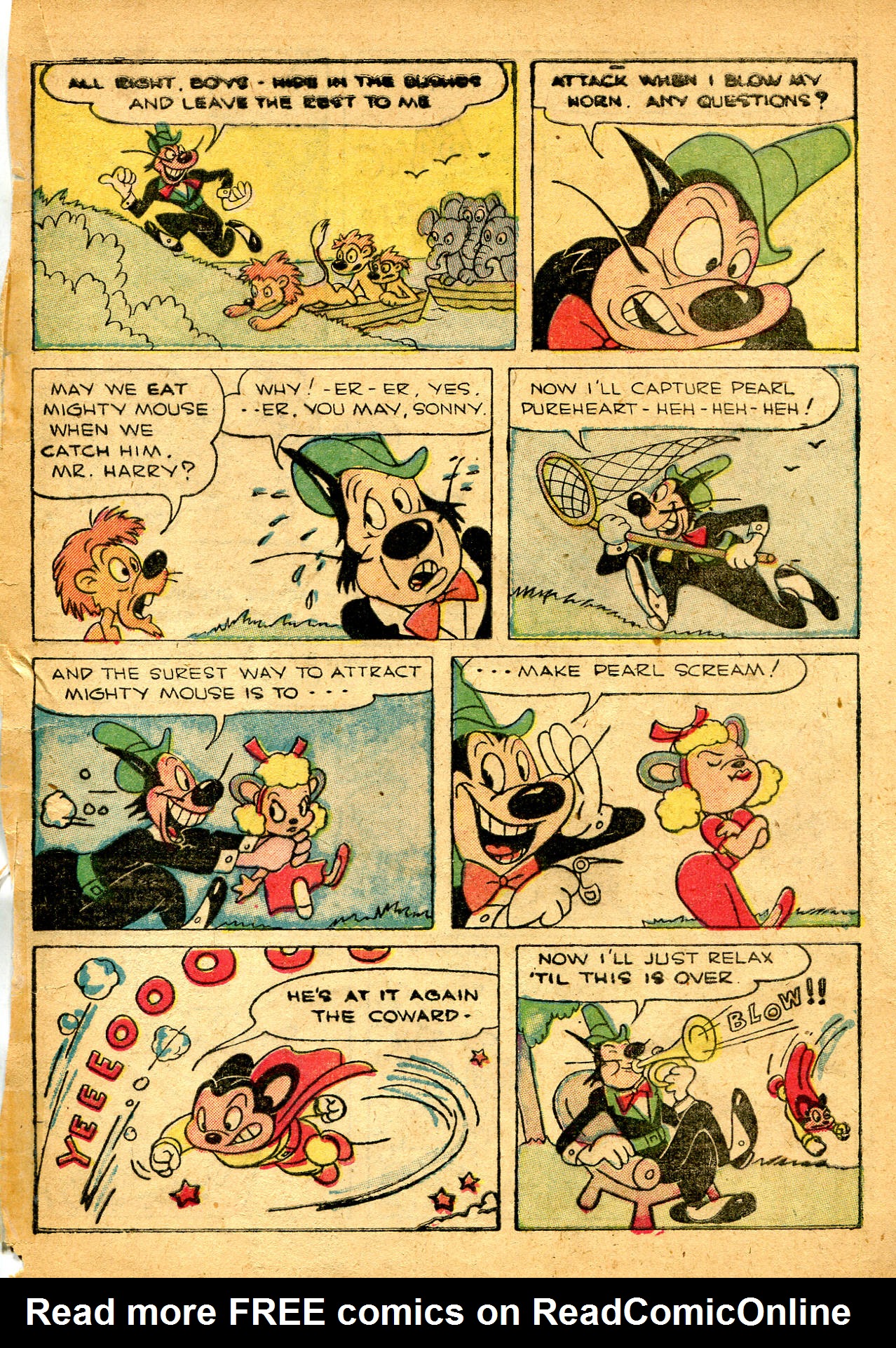 Read online Paul Terry's Mighty Mouse Comics comic -  Issue #57 - 15
