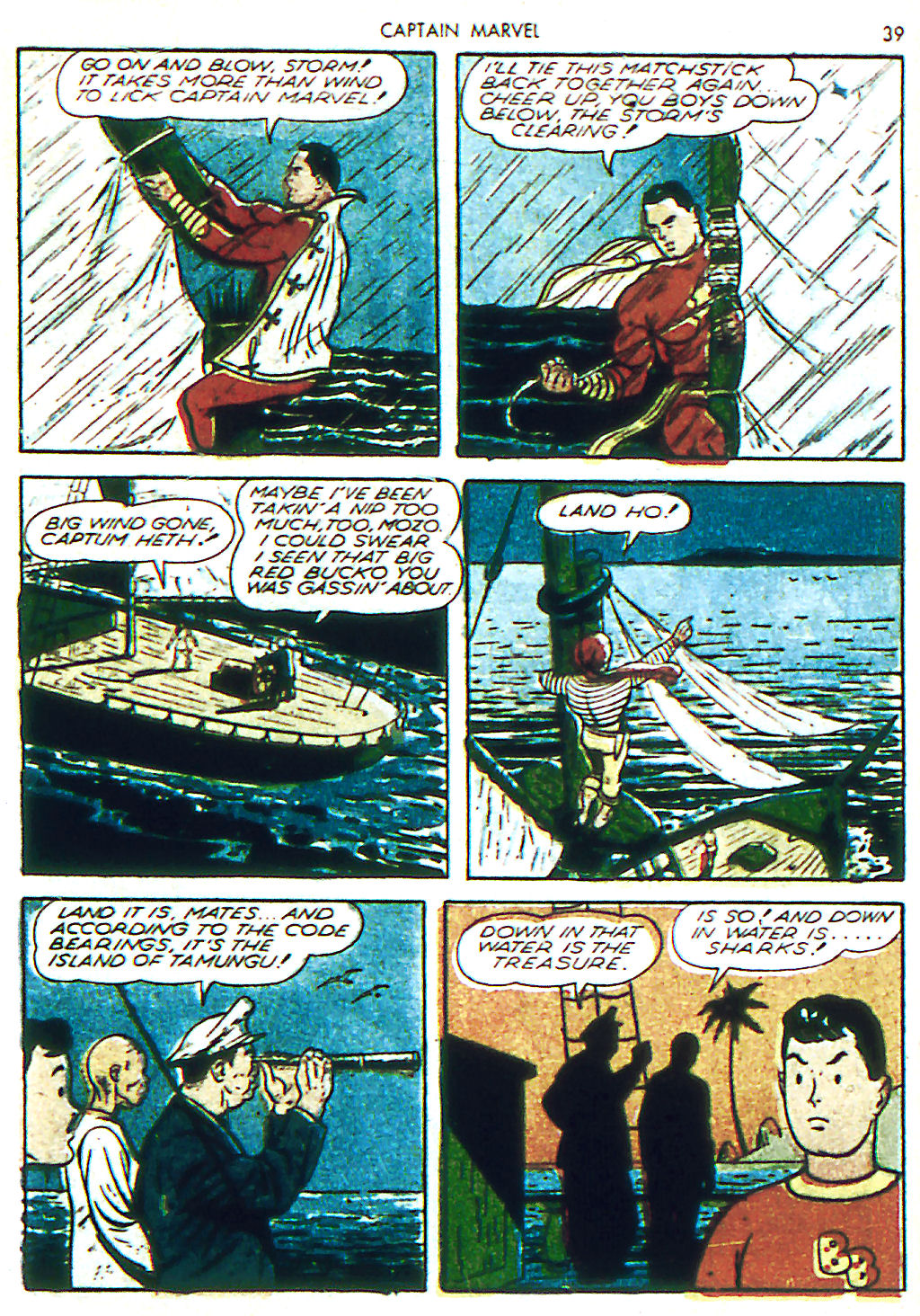 Read online Captain Marvel Adventures comic -  Issue #2 - 42