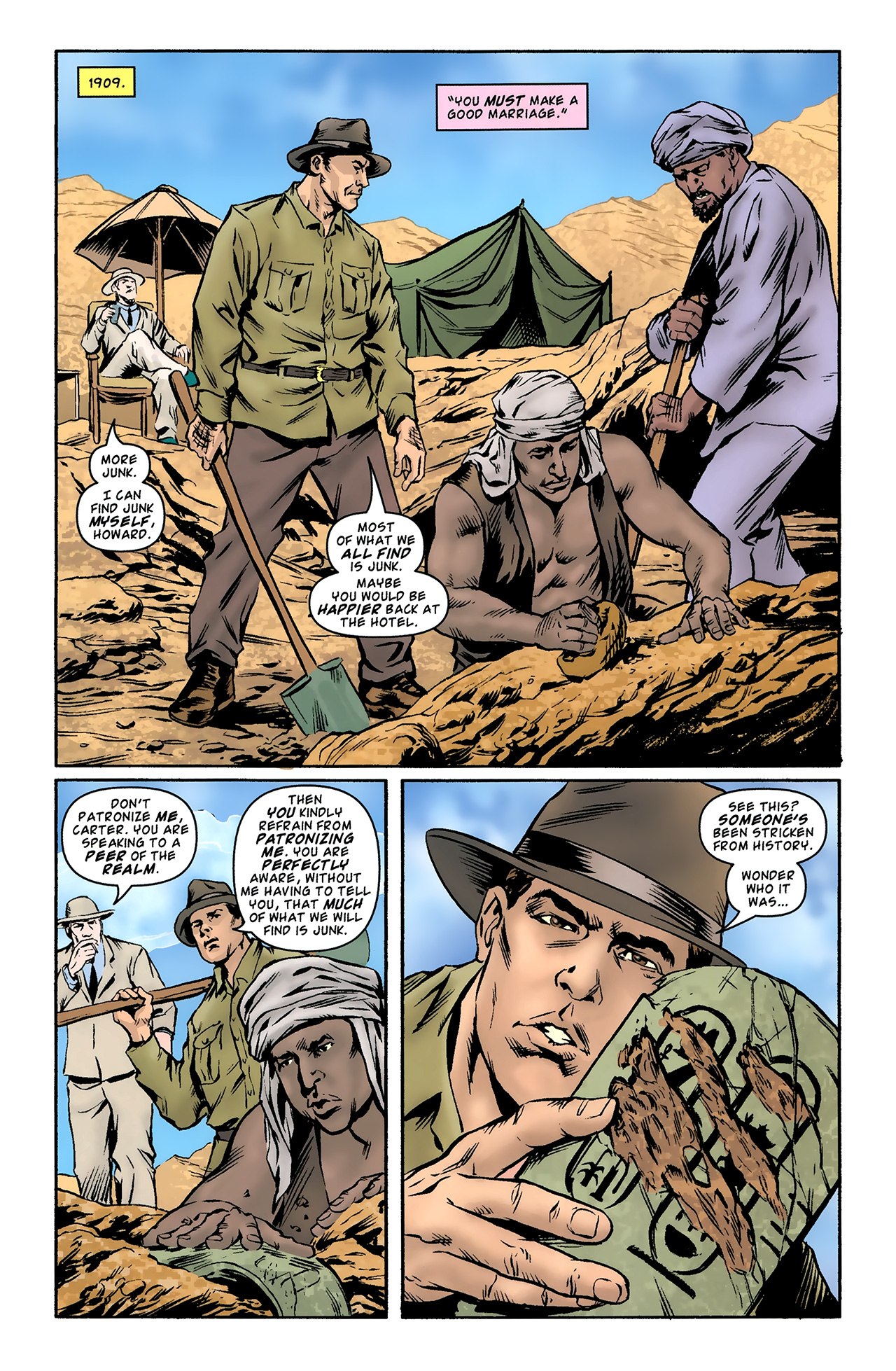 Read online The Murder of King Tut comic -  Issue #3 - 11